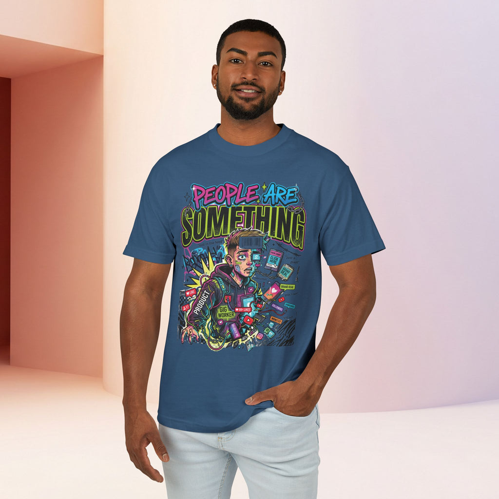 People Are Something | Unisex Retro Cyber Pop Art Graphic Tee