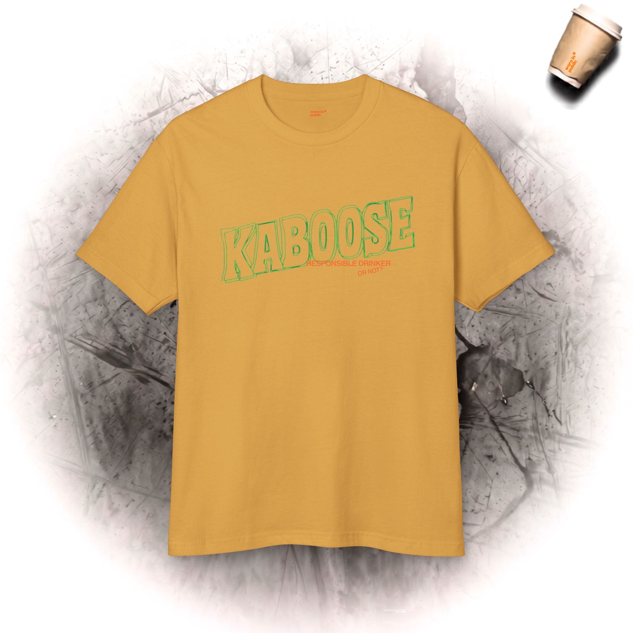 Kaboose Word Art T-Shirt| Grafik-T-Shirt für die Öffentlichkeit