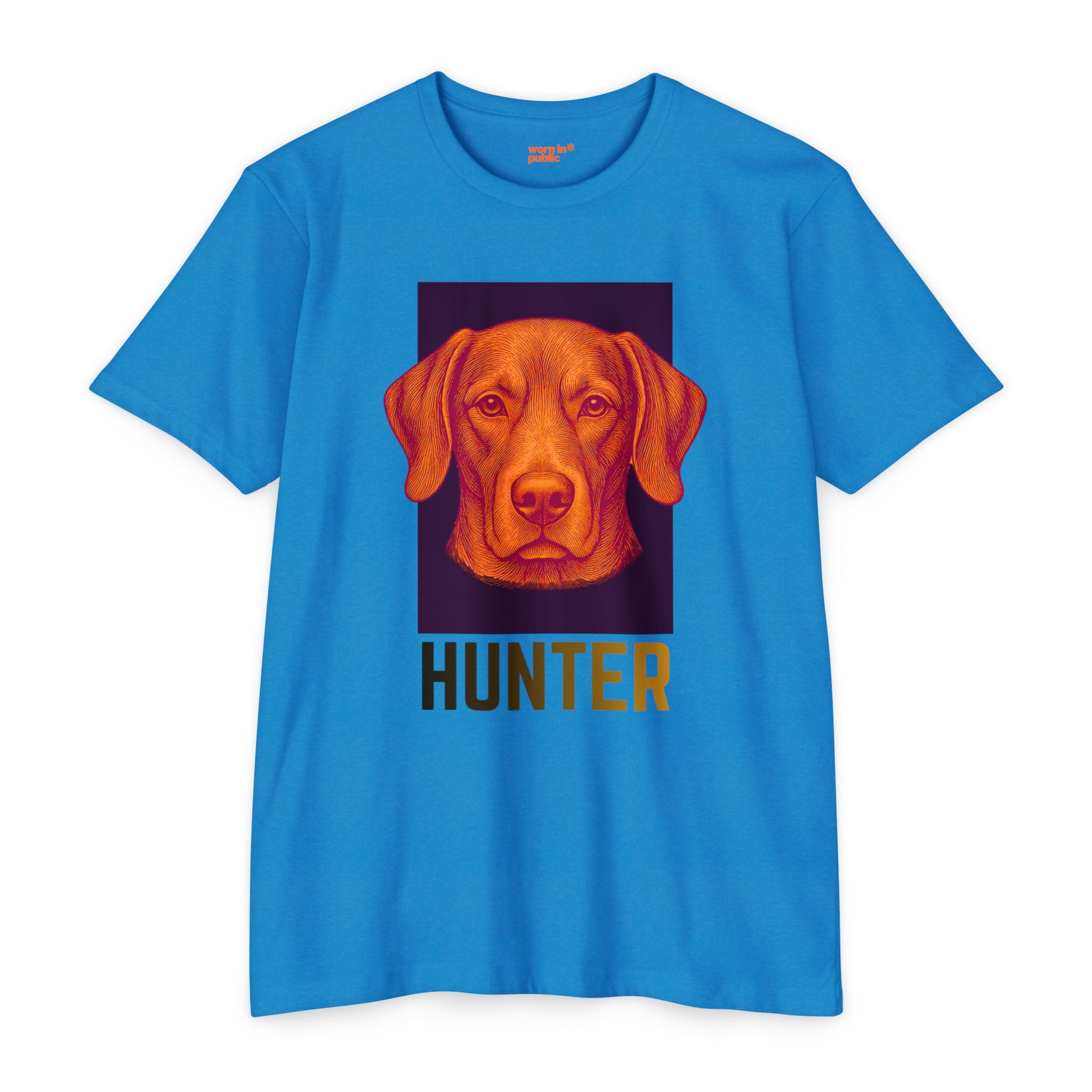 Ultimate Hunter T-Shirt | Retro Vizsla Head Graphic Tee for Dog Lovers