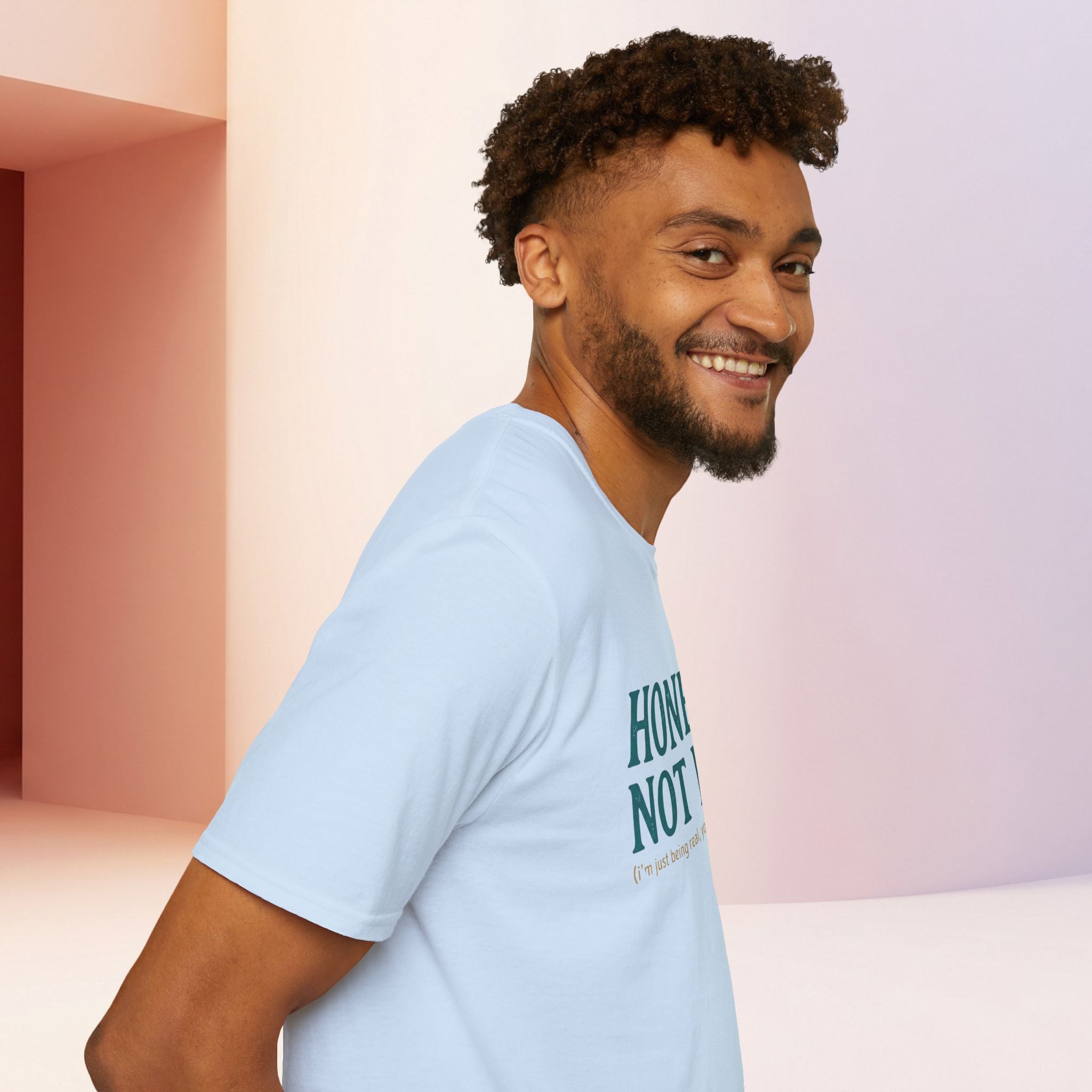 Honest Not Rude | Funny Sarcastic Unisex Graphic Tee for Real Talk
