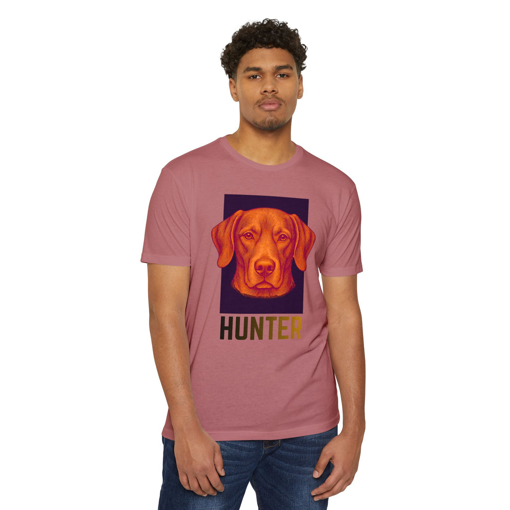Ultimate Hunter T-Shirt | Retro Vizsla Head Graphic Tee for Dog Lovers