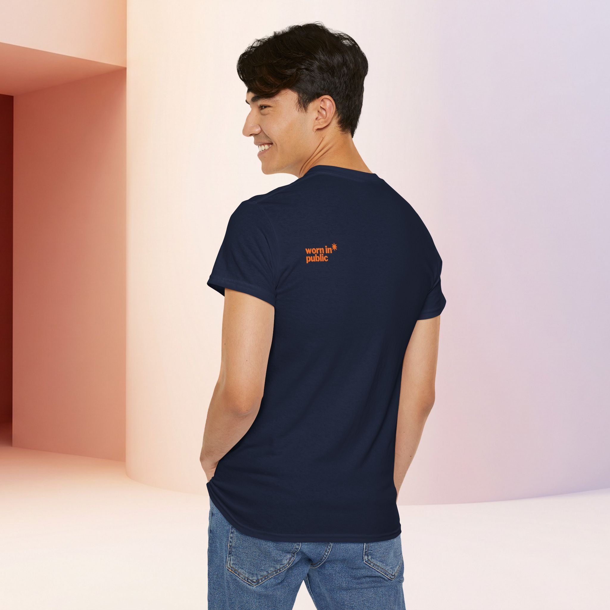 Advise None | Retro Slanted Unisex Graphic Tee