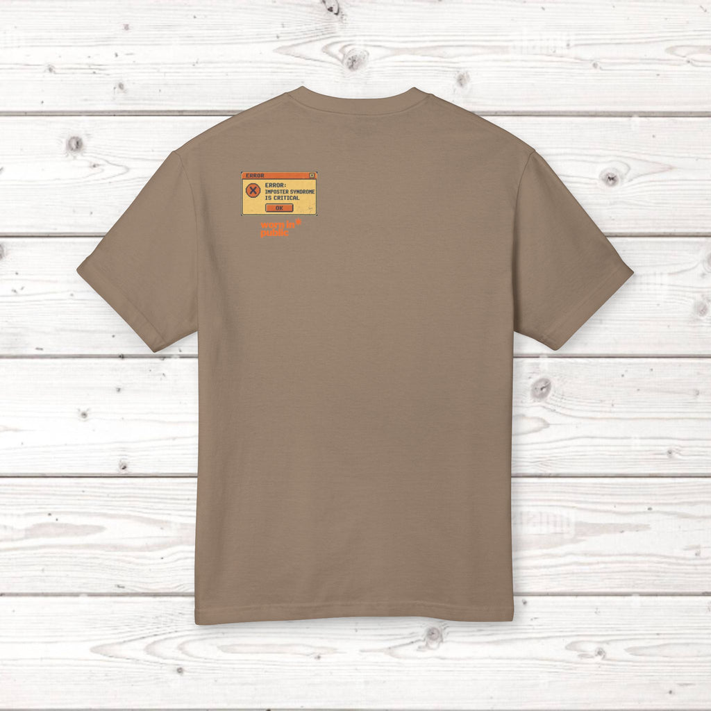 Winging It Retro Computer Unisex Tee — Funny Vintage Tech Graphic T-Shirt