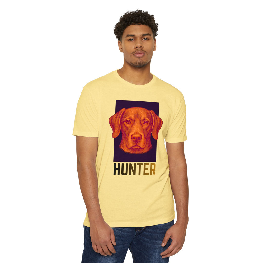 Ultimate Hunter T-Shirt | Retro Vizsla Head Graphic Tee for Dog Lovers
