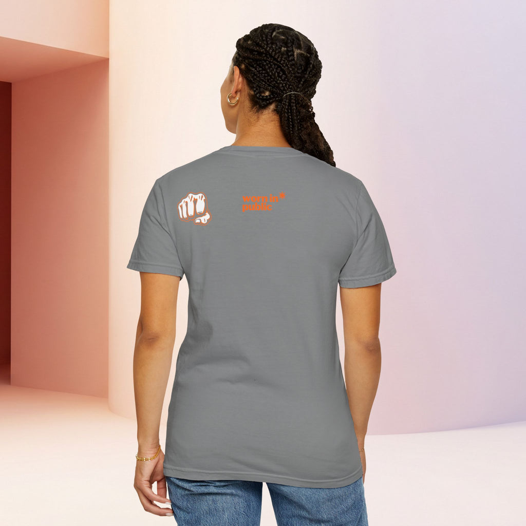 I Don't Care Graphic T-Shirt | Bold Statement Tee with 'I DON'T CARE' Print