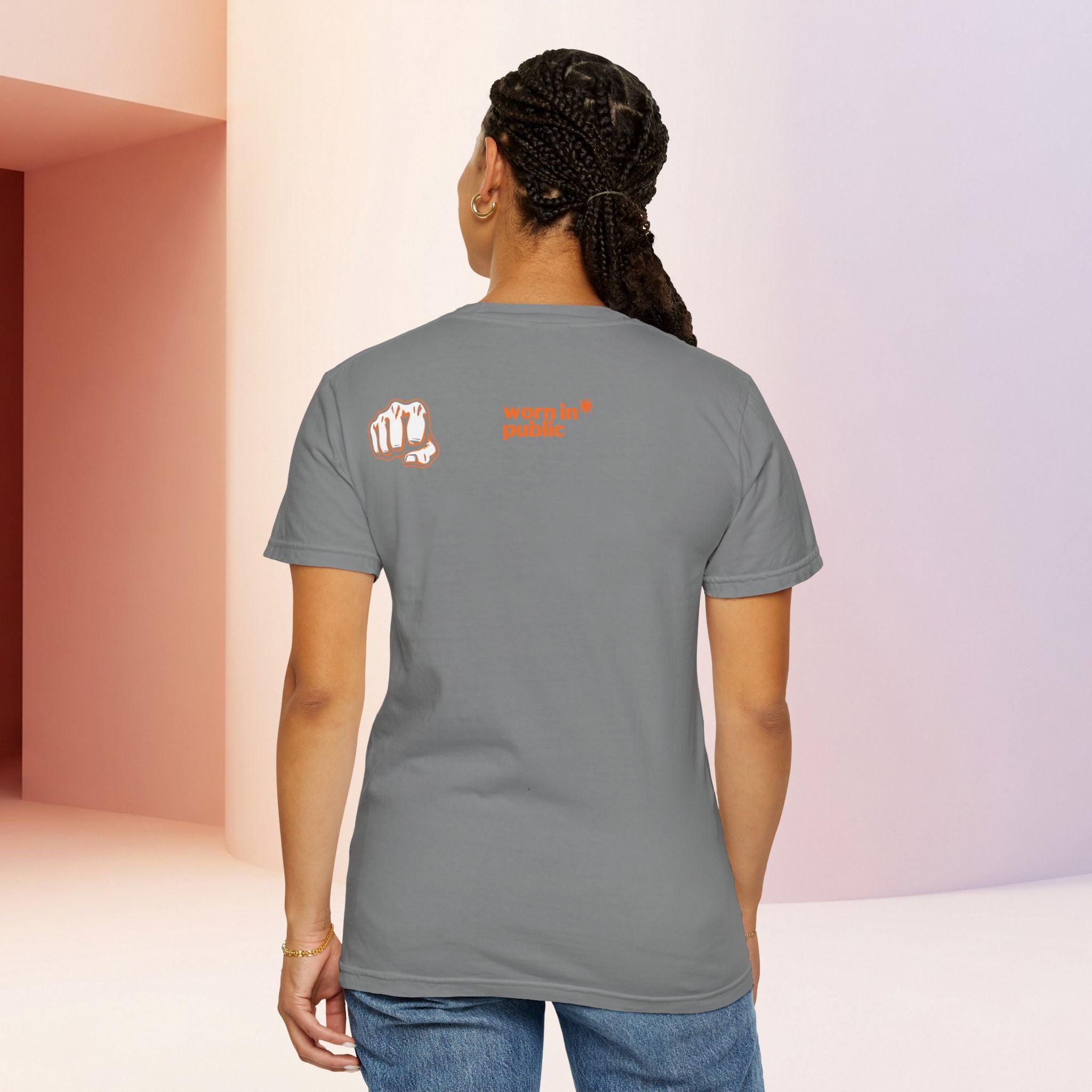 I Don't Care Graphic T-Shirt | Bold Statement Tee with 'I DON'T CARE' Print