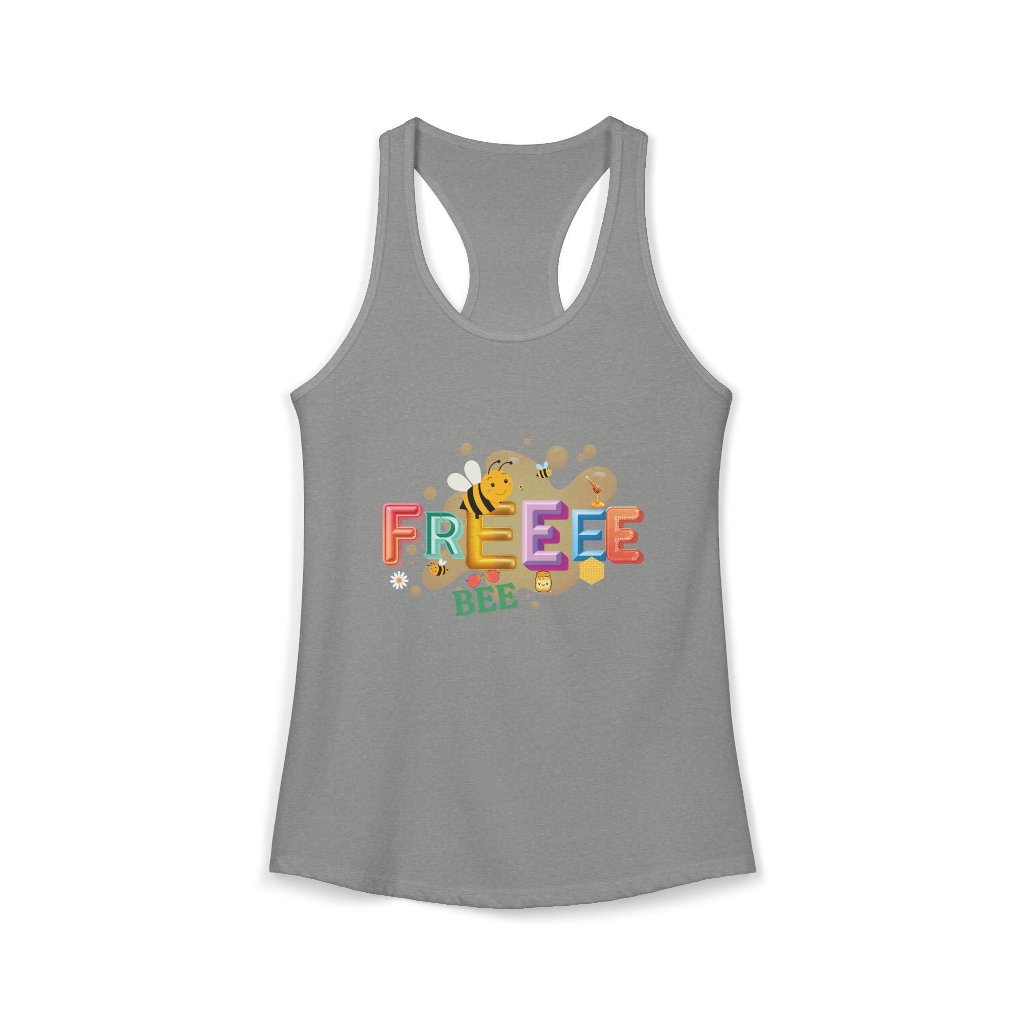 Free Bee Women's Racerback Tank Top | Lightweight Women's Ideal Top
