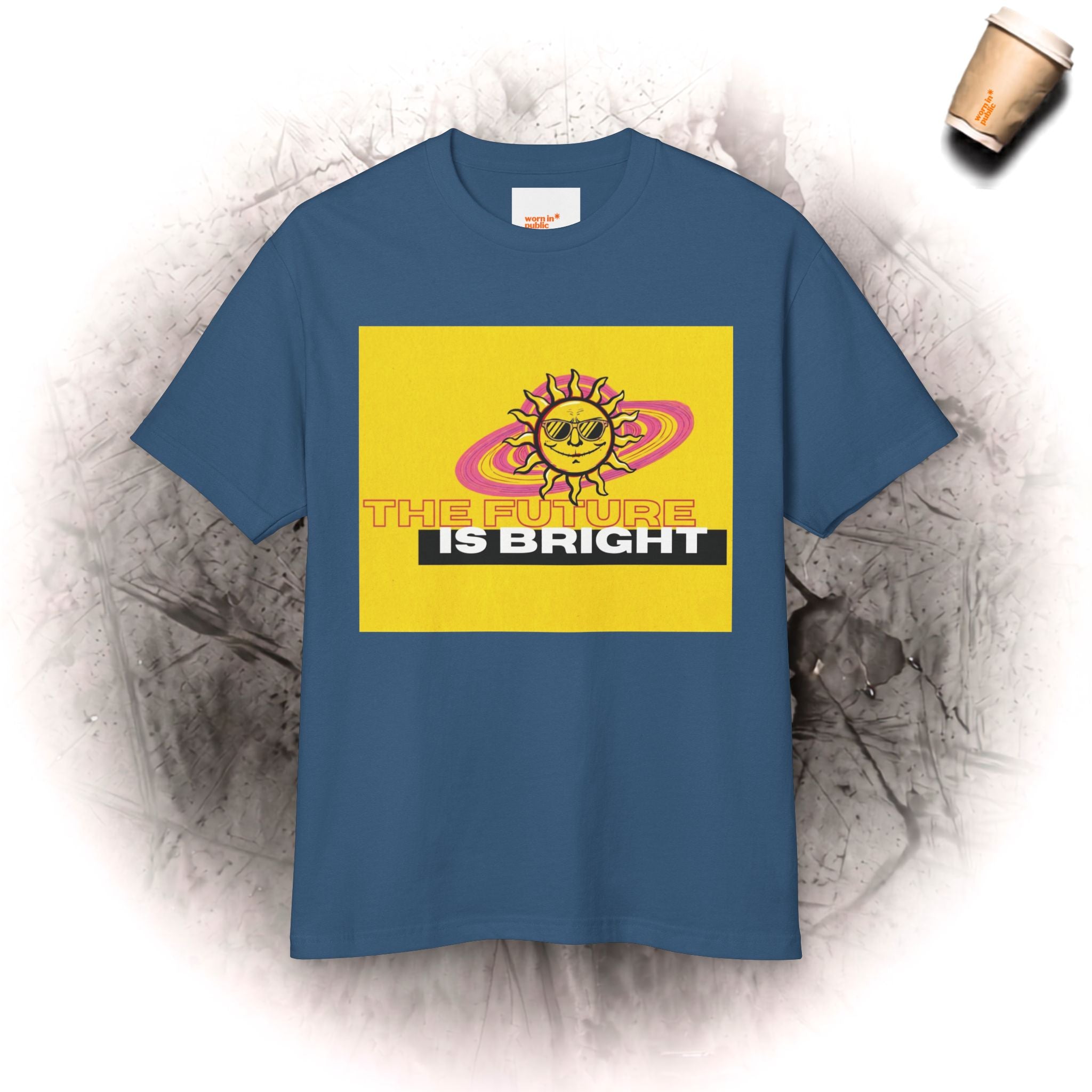 The Future Is Bright T-Shirt | Retro Sonnen Grafik-T-Shirt