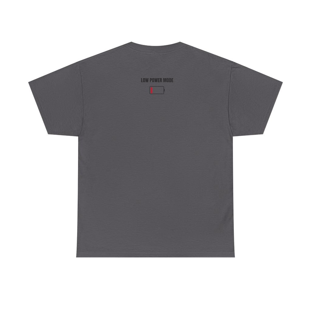Low Battery Social Battery T-Shirt | Funny Introvert Graphic Tee