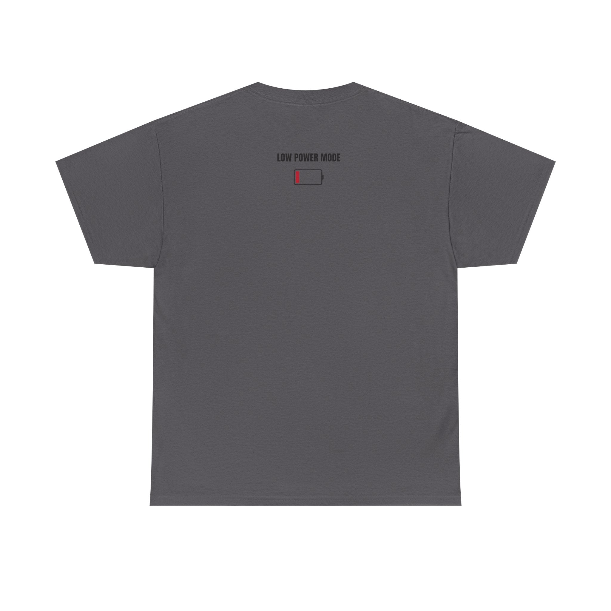 Low Battery Social Battery T-Shirt | Funny Introvert Graphic Tee
