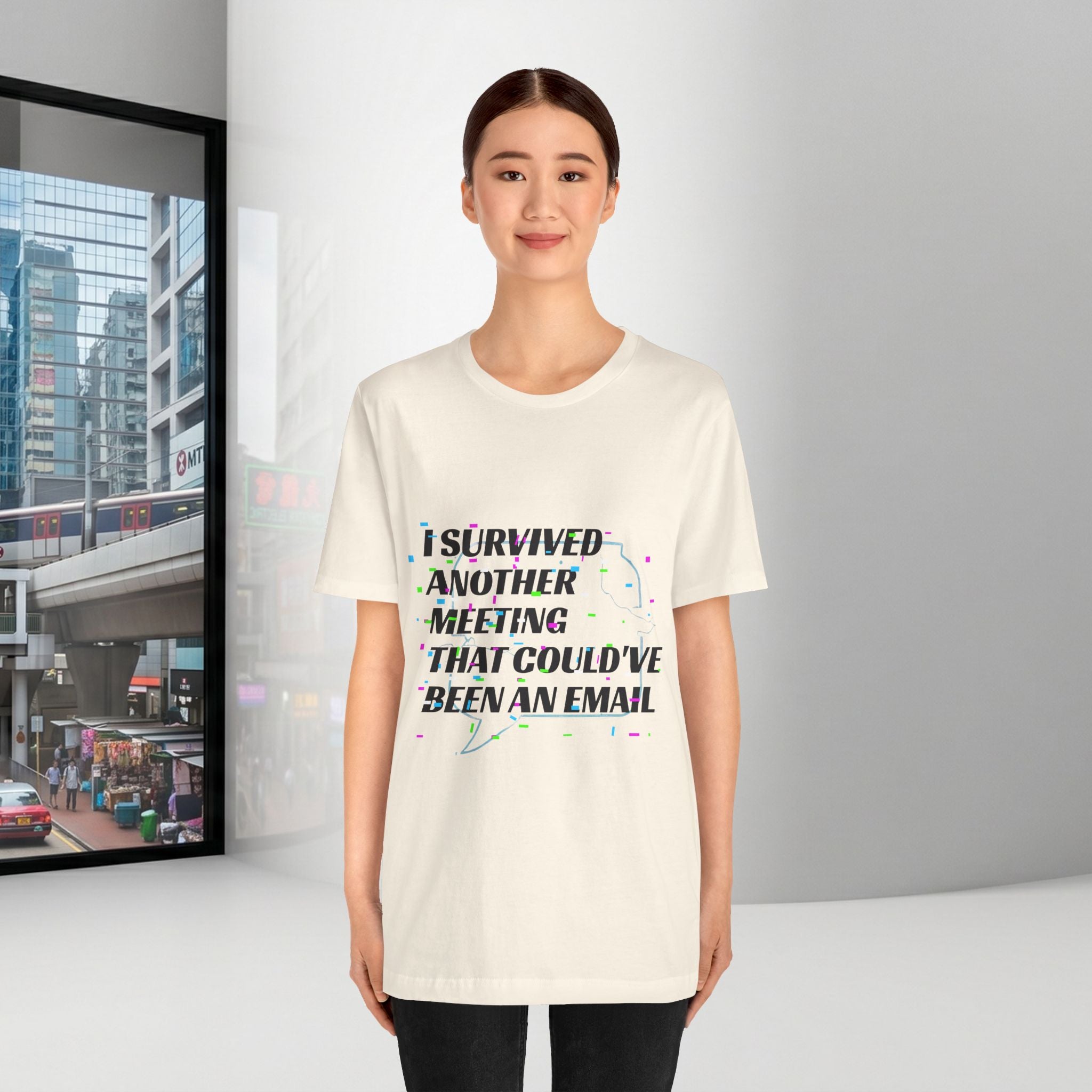 I Survived Another Meeting That Could've Been an Email T-Shirt | Funny Office Humor Tee
