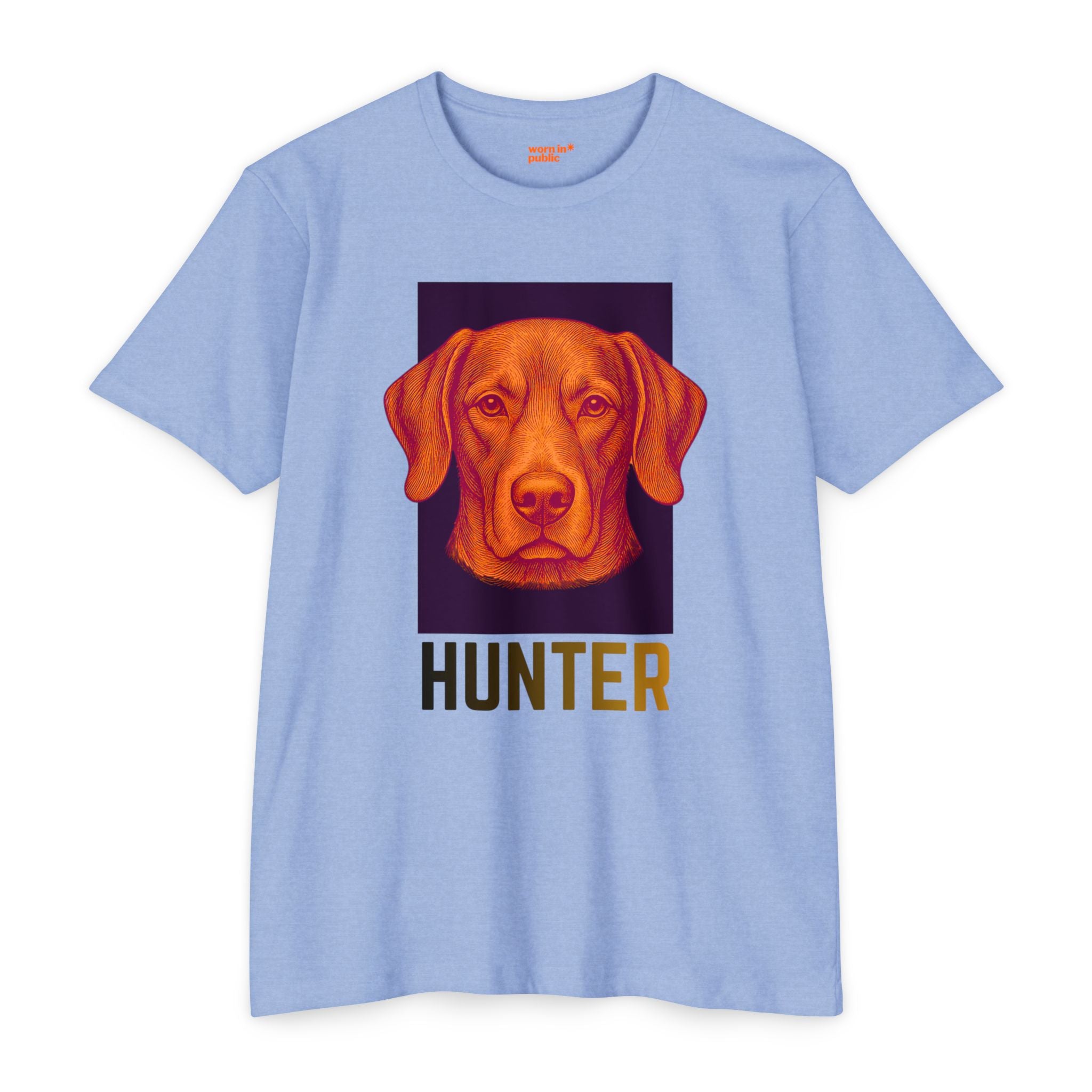 Ultimate Hunter T-Shirt | Retro Vizsla Head Graphic Tee for Dog Lovers