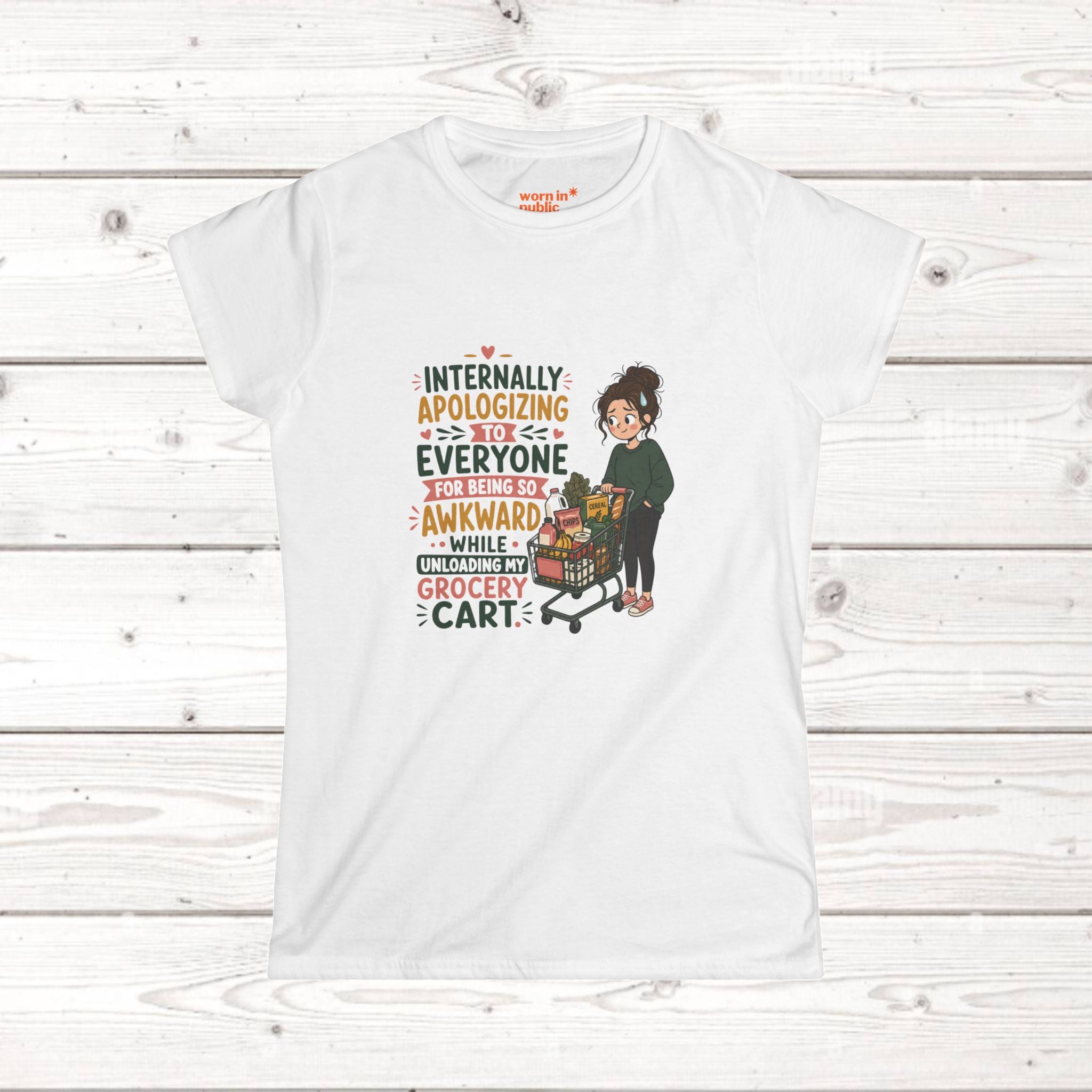 Self awarenes Womens Shopper T-Shirt — Inside thoughts
