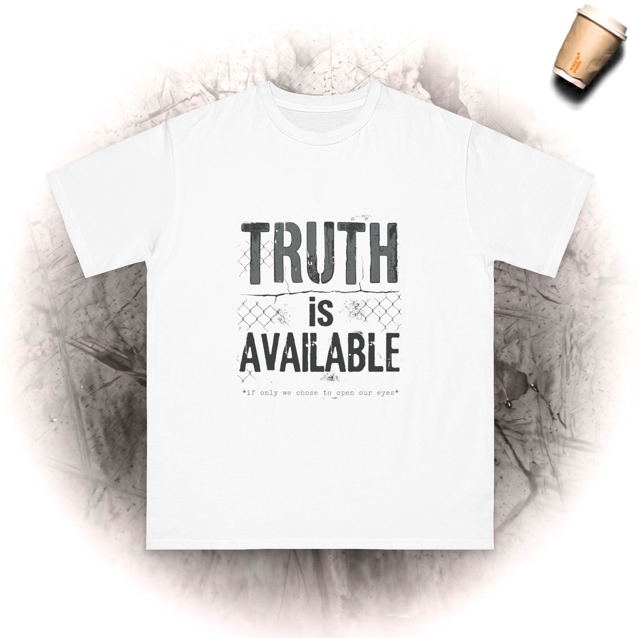 Truth Is Available Bio-T-Shirt — Inspirierendes Statement-Shirt