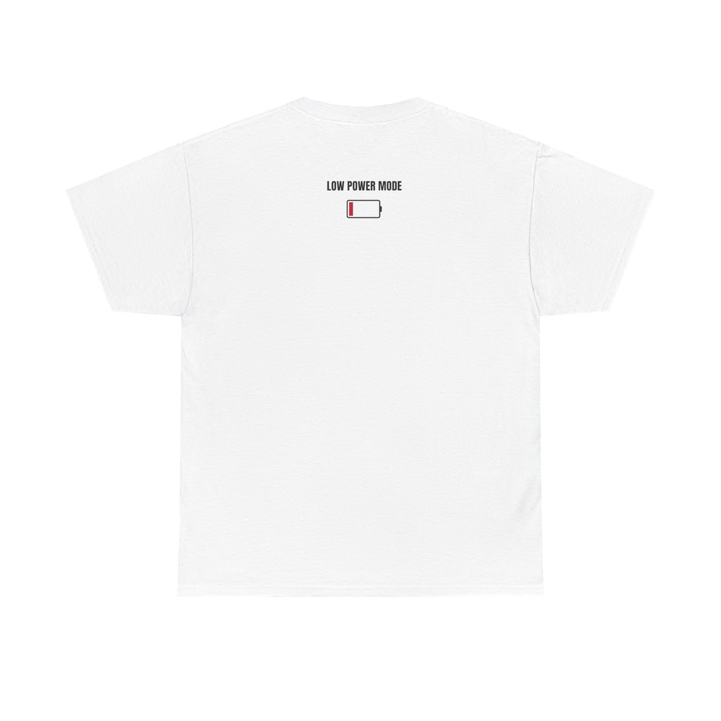 Low Battery Social Battery T-Shirt | Funny Introvert Graphic Tee