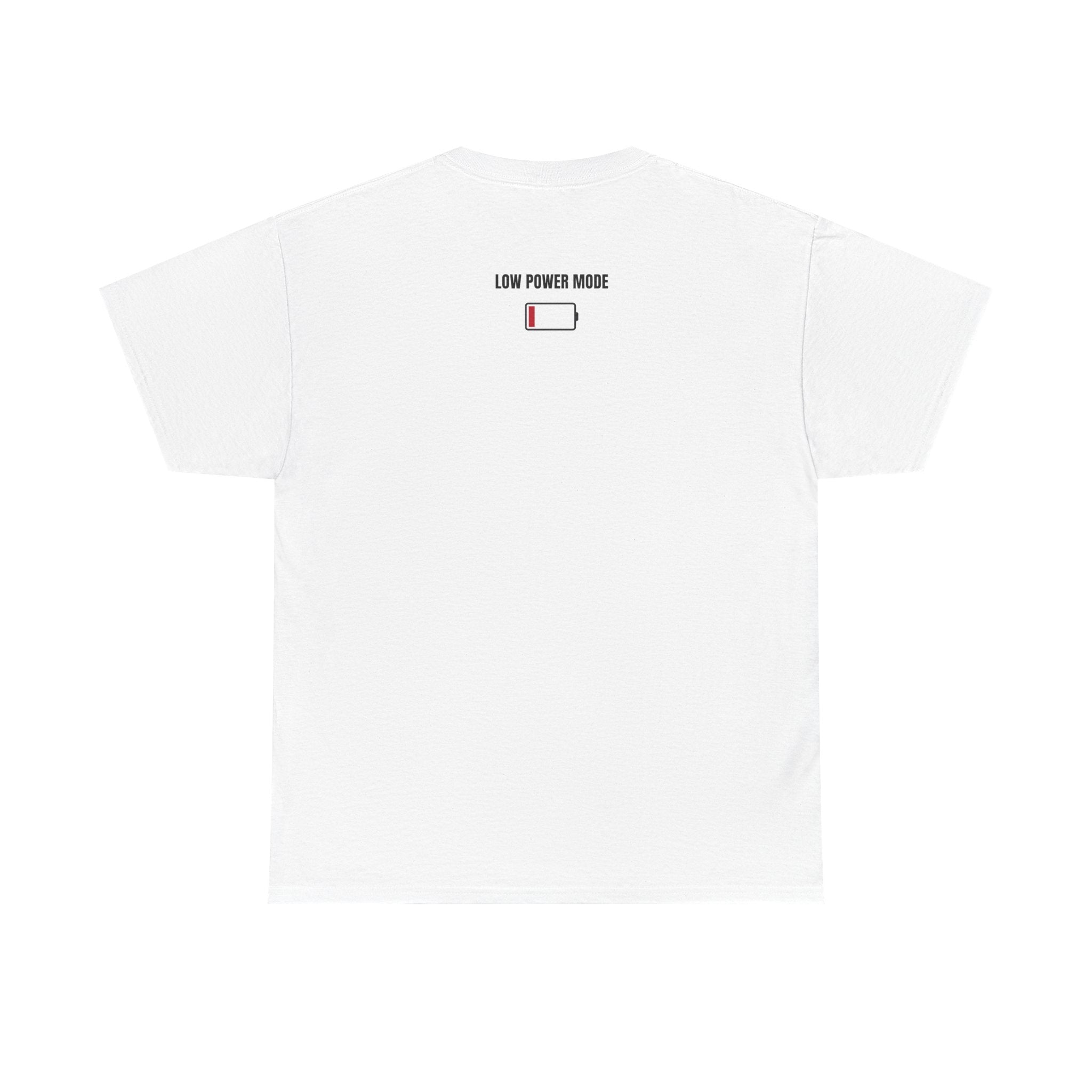 Low Battery Social Battery T-Shirt | Funny Introvert Graphic Tee