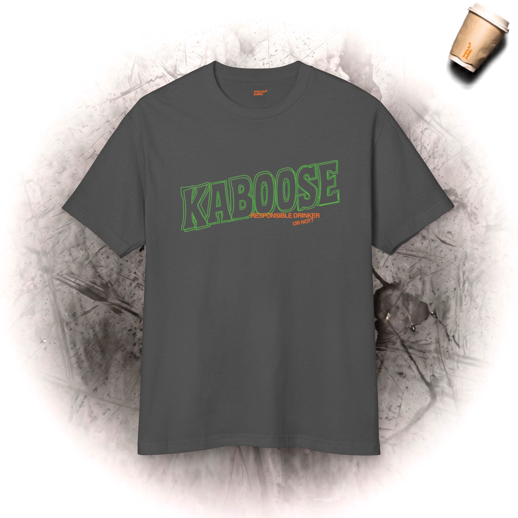Kaboose Word Art T-Shirt| Grafik-T-Shirt für die Öffentlichkeit