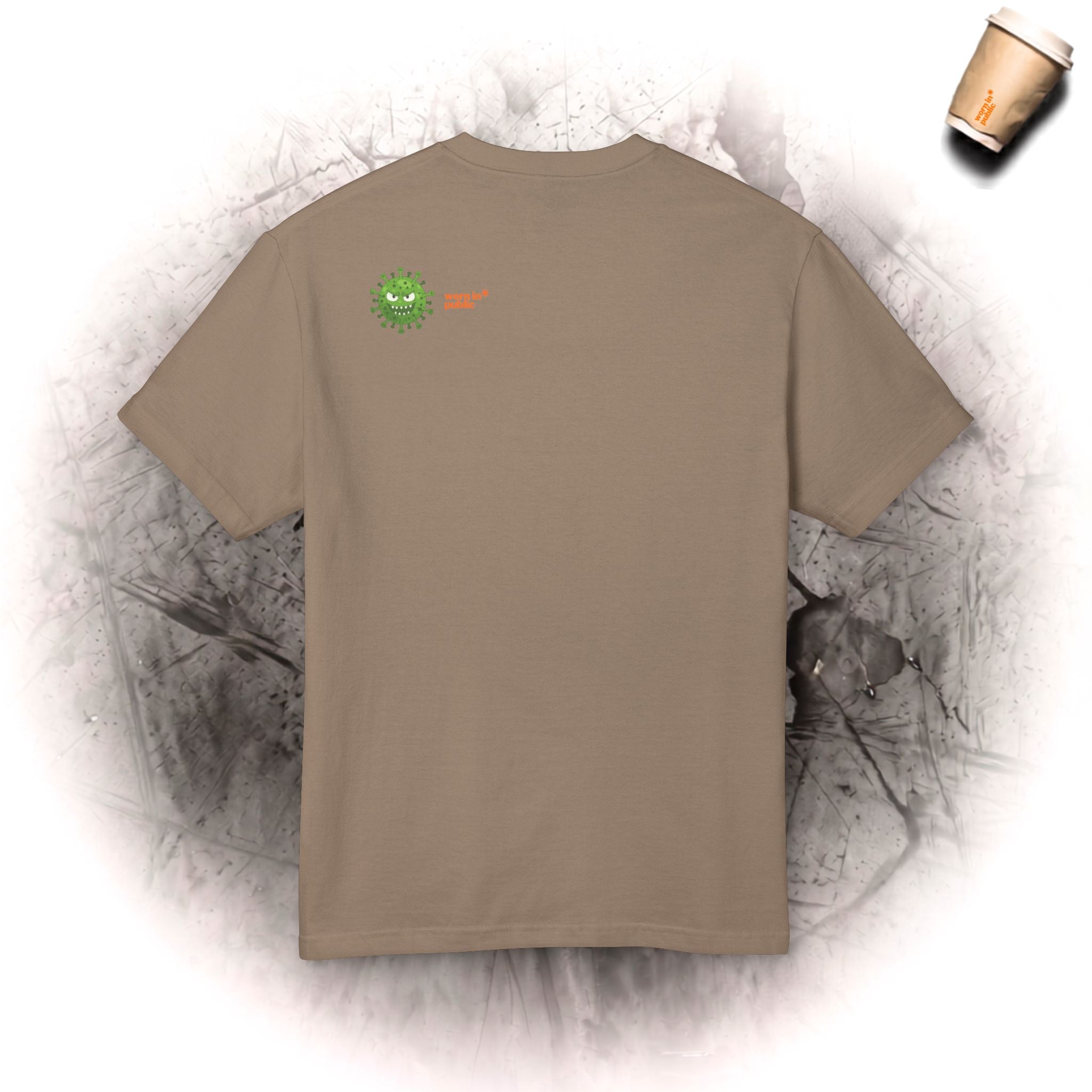 Pest Kol | Retro Unisex Streetwear-Grafik-T-Shirt mit kräftiger Schrift