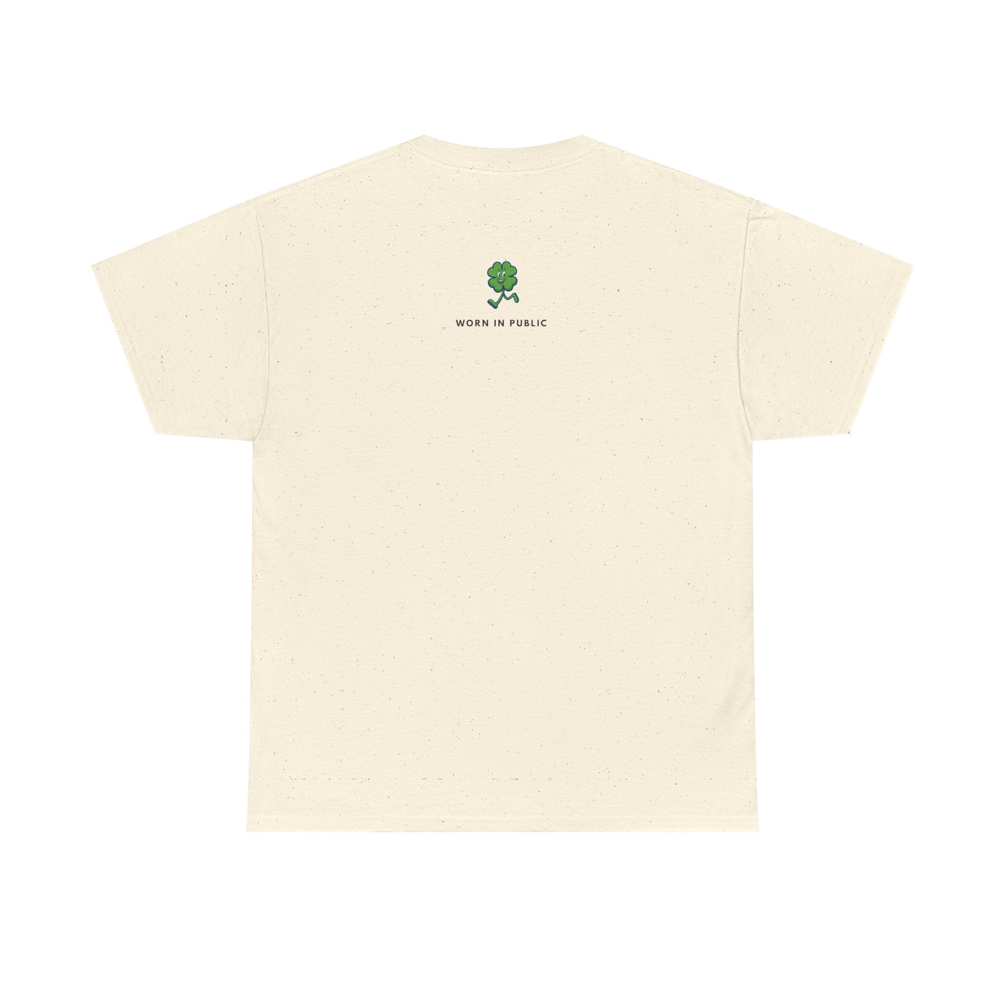Lucky Buddy Clover T-Shirt | Retro Checker St. Patrick's Day Graphic Tee