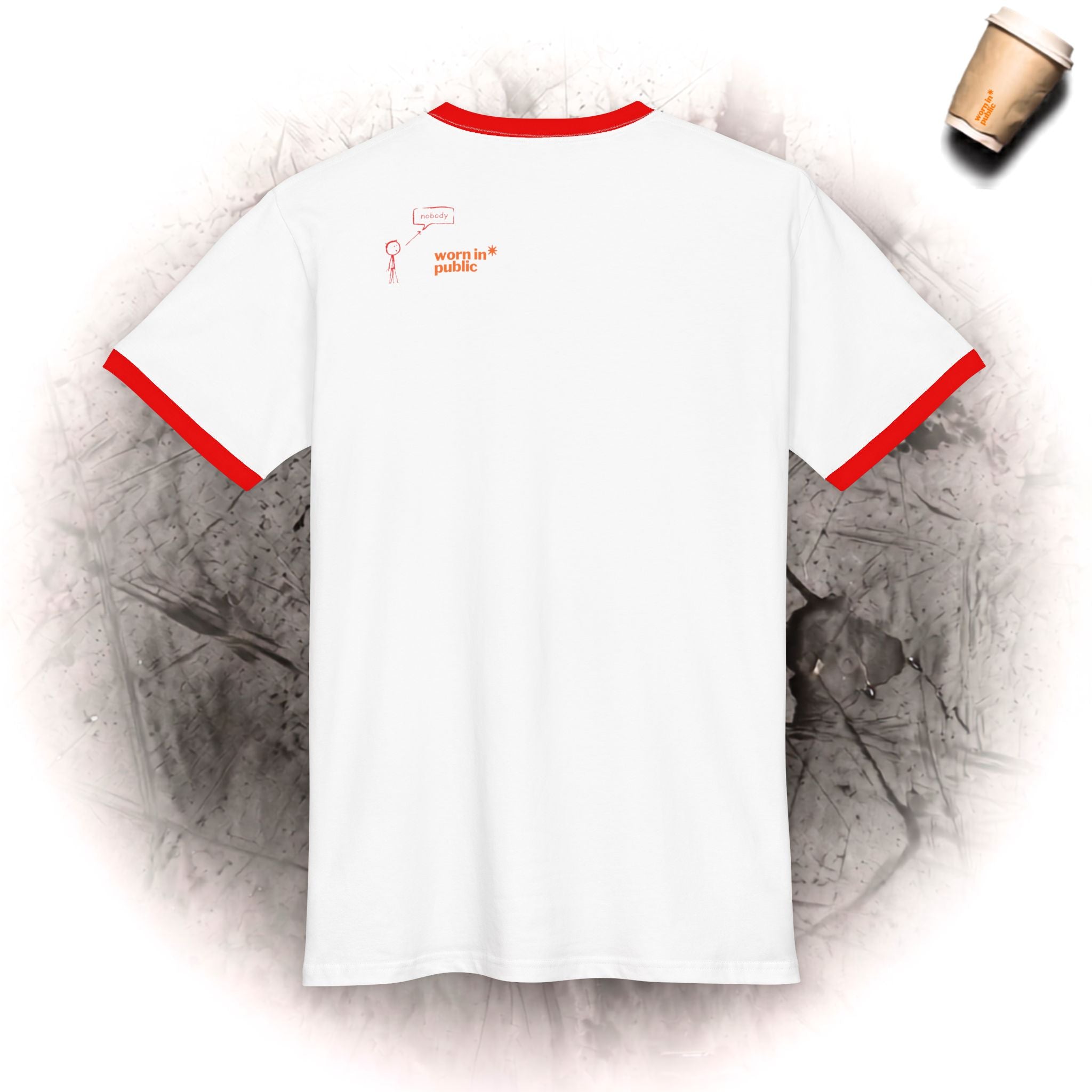 Men's Ringer Tee | "Did I Tattoo Your Name On My Ass?" Funny Graphic Tee
