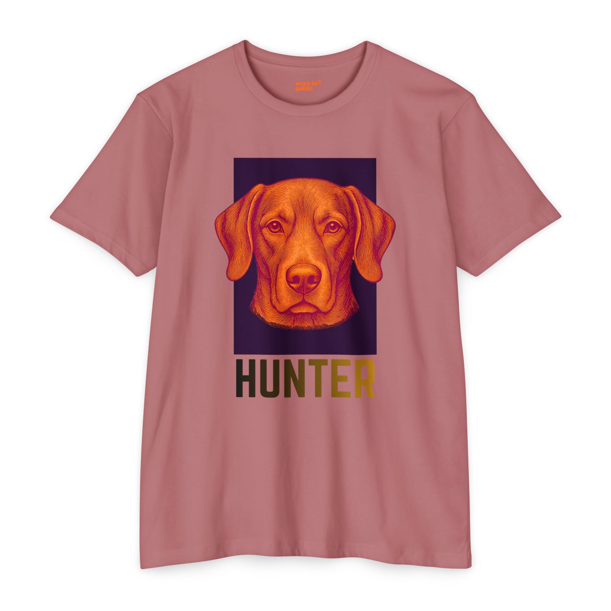 Ultimate Hunter T-Shirt | Retro Vizsla Head Graphic Tee for Dog Lovers