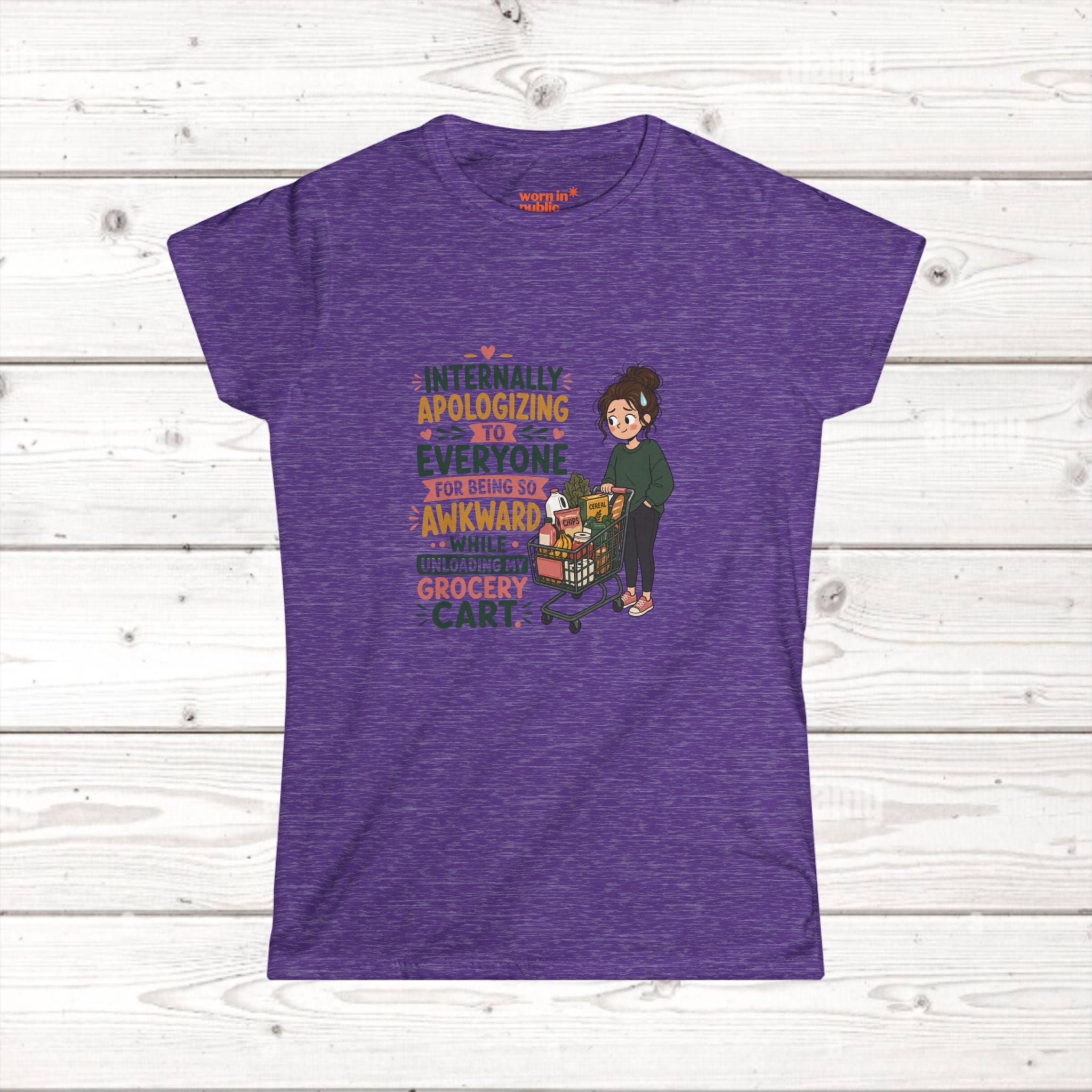 Self awarenes Womens Shopper T-Shirt — Inside thoughts