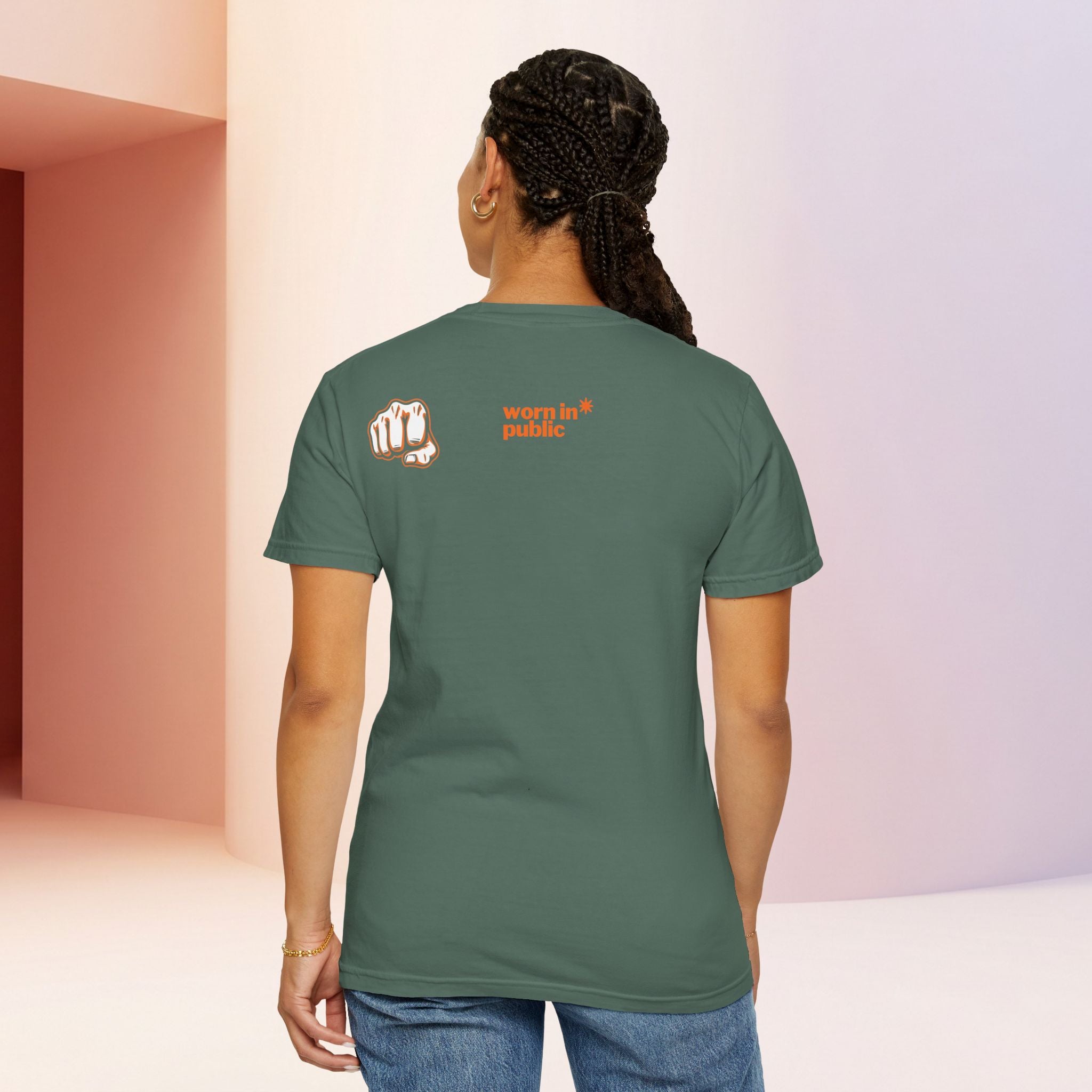 I Don't Care Graphic T-Shirt | Bold Statement Tee with 'I DON'T CARE' Print