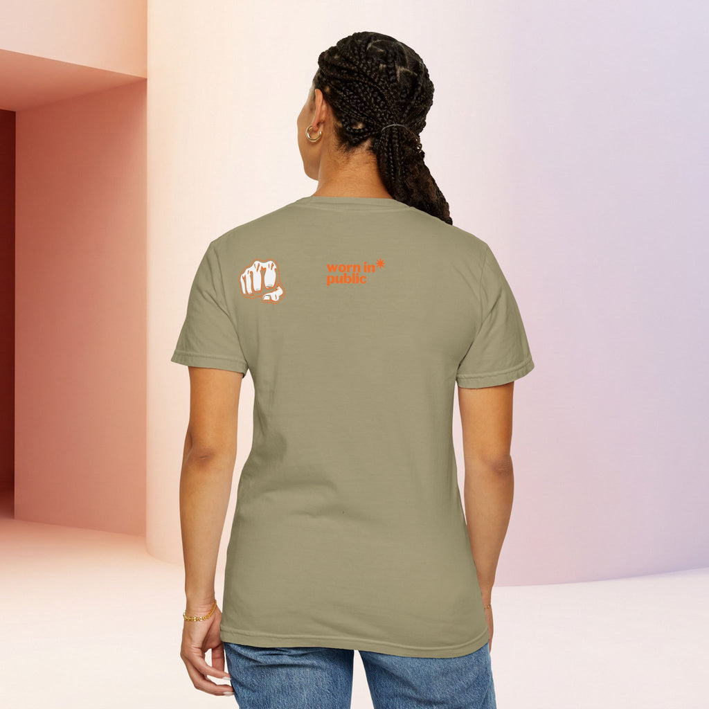 I Don't Care Graphic T-Shirt | Bold Statement Tee with 'I DON'T CARE' Print