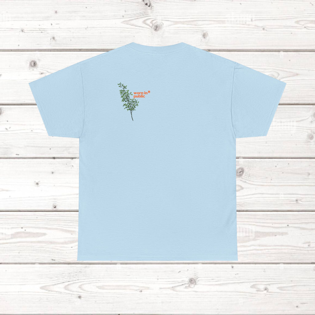 Unisex Botanical Tee — "Feel Free to Be Bored" Graphic T-Shirt