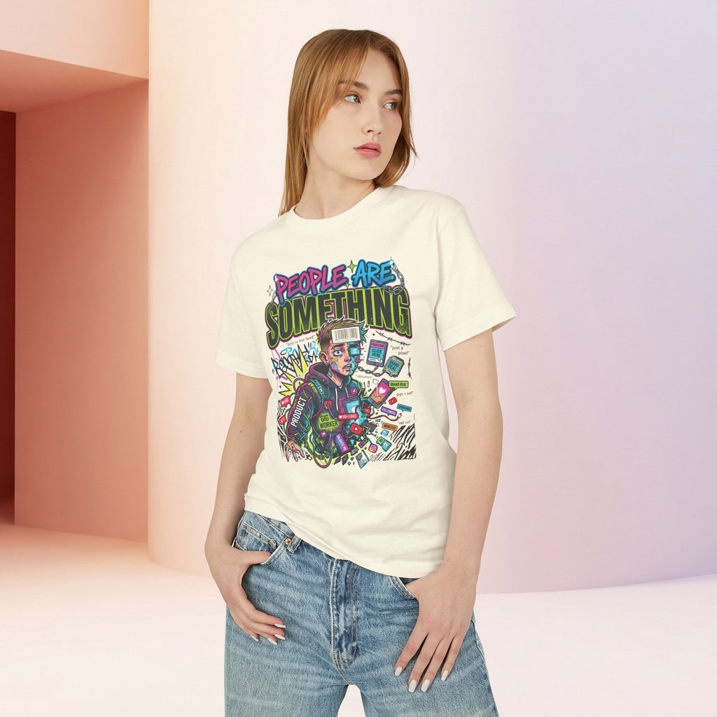 People Are Something | Unisex Retro Cyber Pop Art Graphic Tee