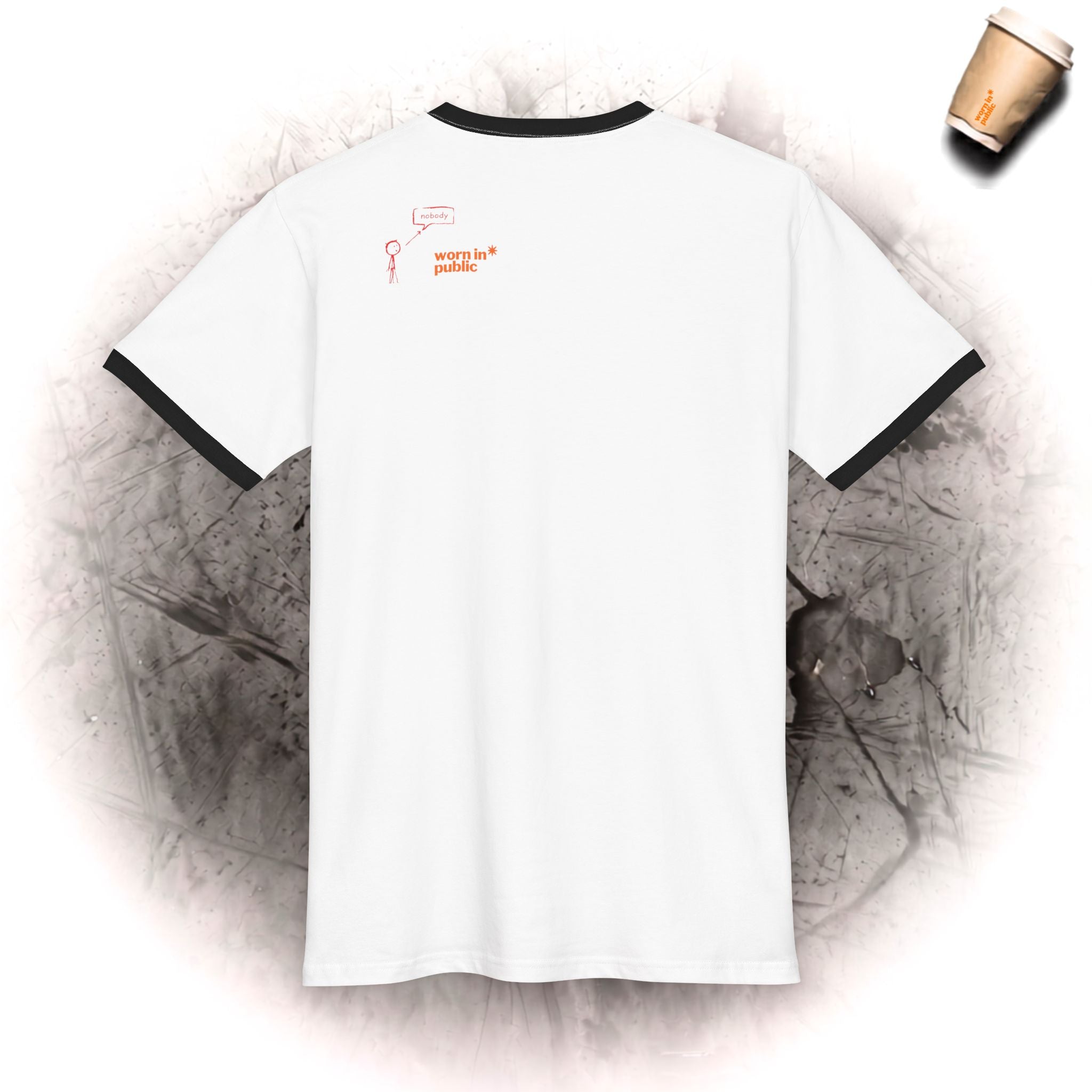 Men's Ringer Tee | "Did I Tattoo Your Name On My Ass?" Funny Graphic Tee