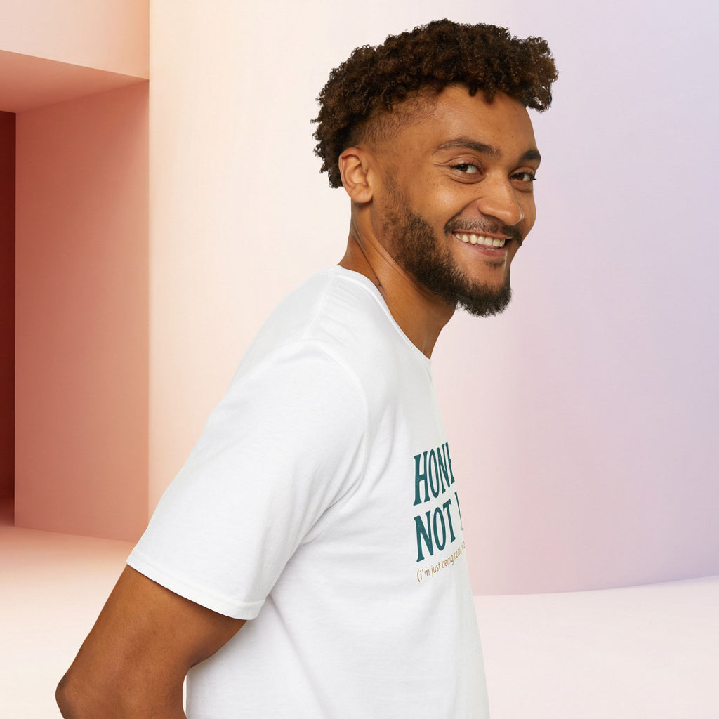 Honest Not Rude | Funny Sarcastic Unisex Graphic Tee for Real Talk