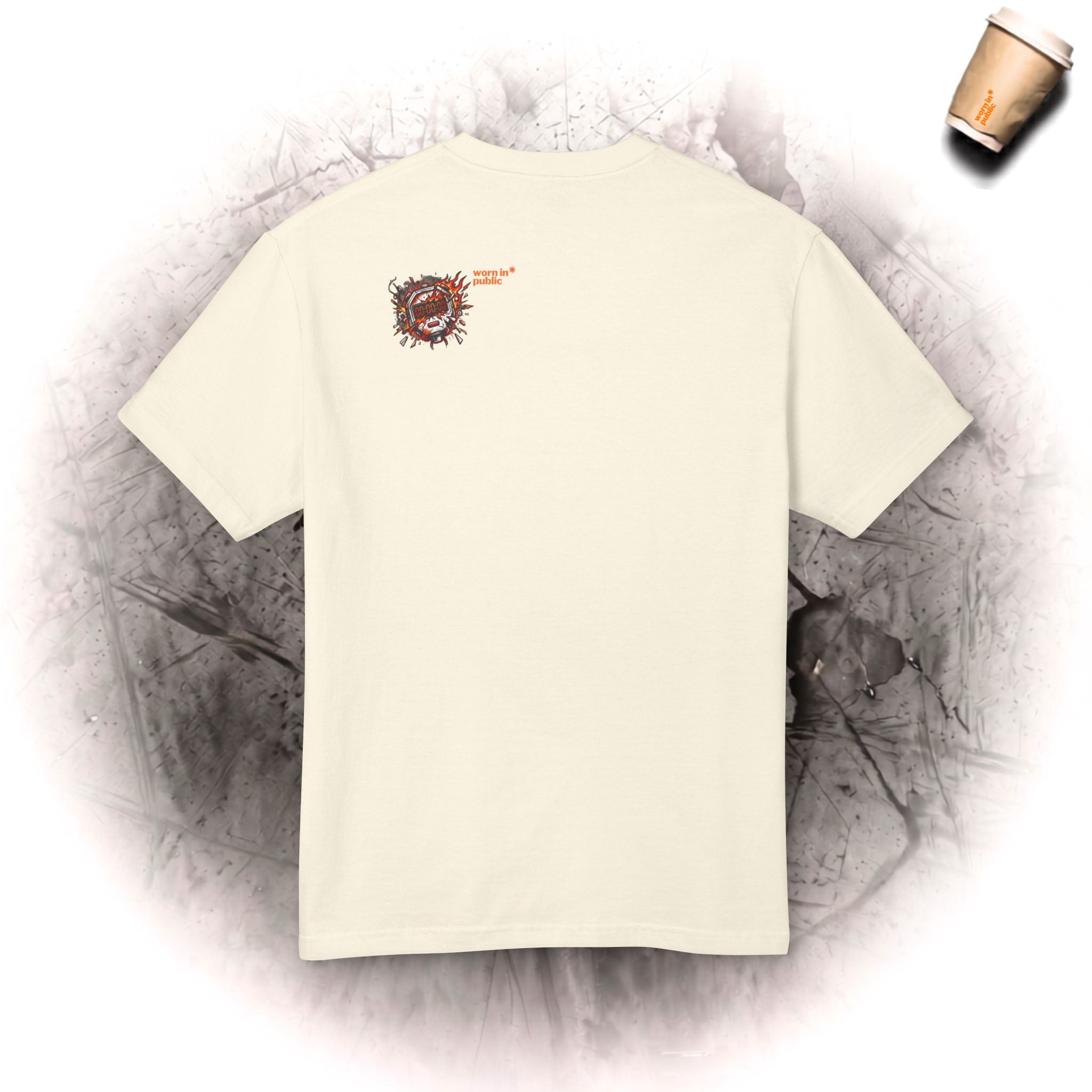 Geduld Null | Bomb Timer Streetwear Grafik-T-Shirt