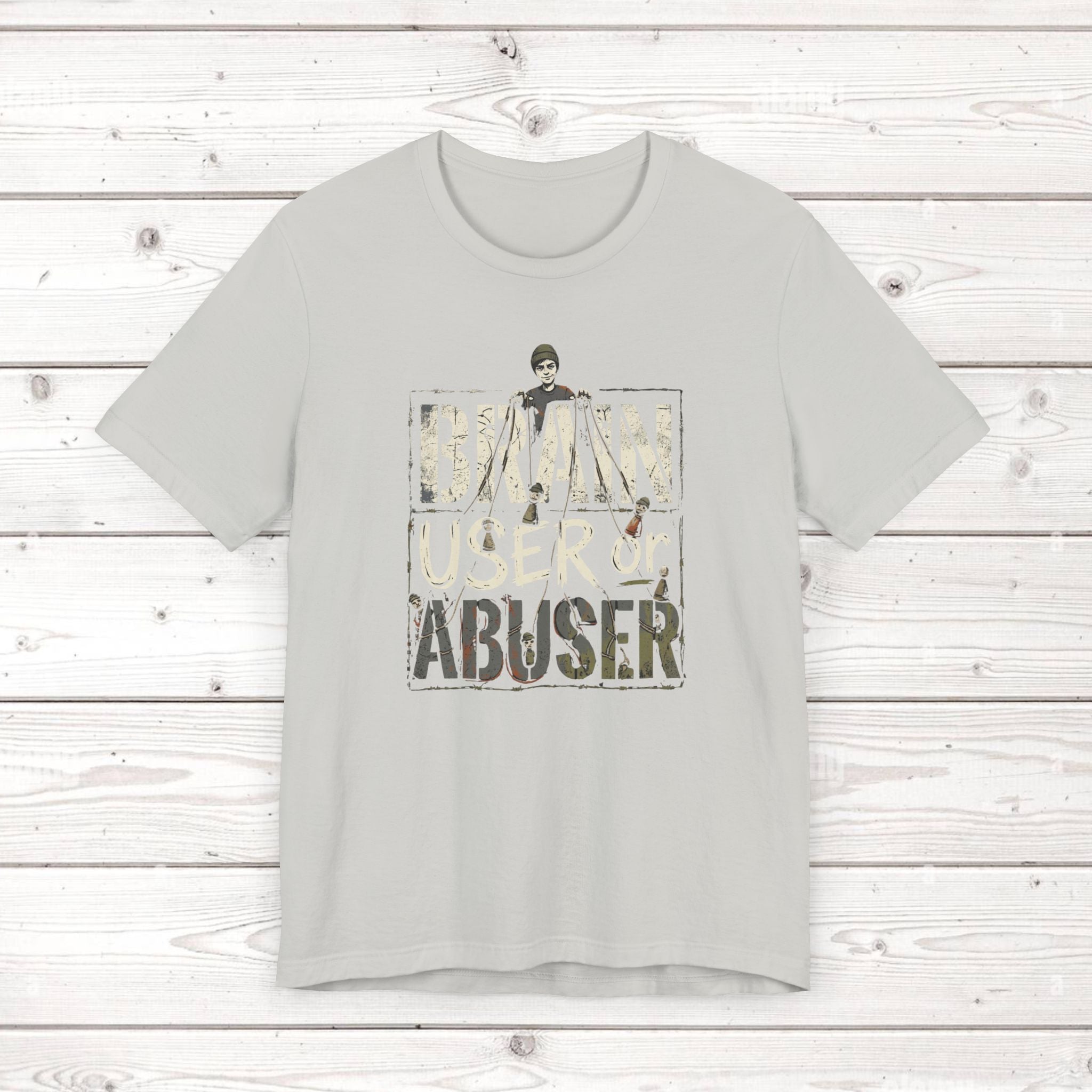 Brain User or Abuser Women's T-Shirt — 'Choose to See' Awareness Tee