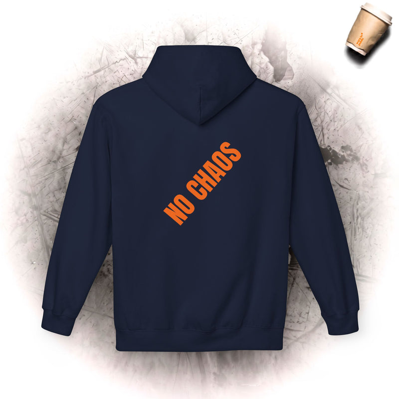 No Chaos Hoodie | Minimalistischer motivierender Kapuzenpullover