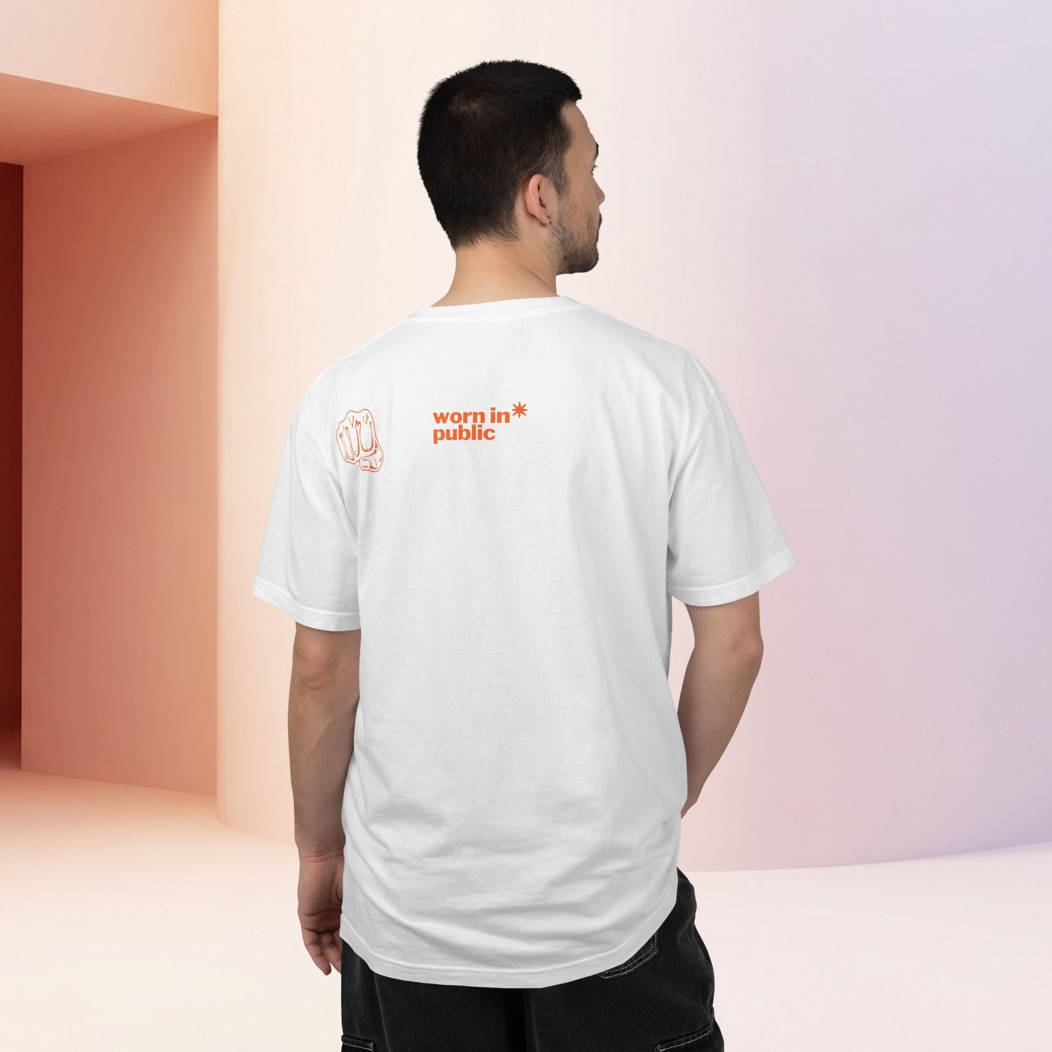 I Don't Care Graphic T-Shirt | Bold Statement Tee with 'I DON'T CARE' Print