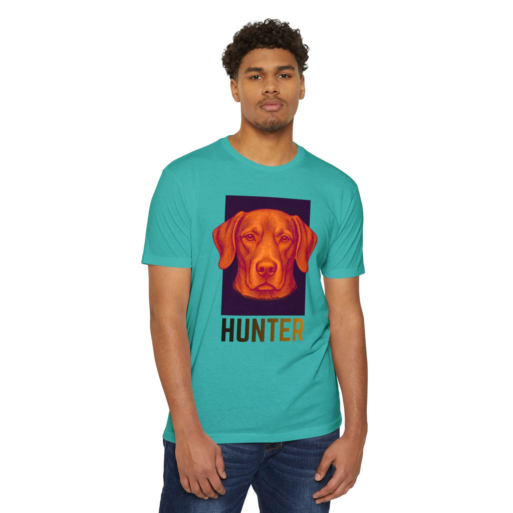 Ultimate Hunter T-Shirt | Retro Vizsla Head Graphic Tee for Dog Lovers