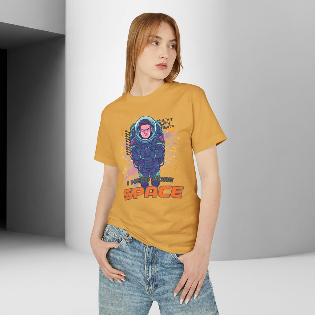Space Suit Unisex Graphic Tee | I Need Space Astronaut Mood T-Shirt