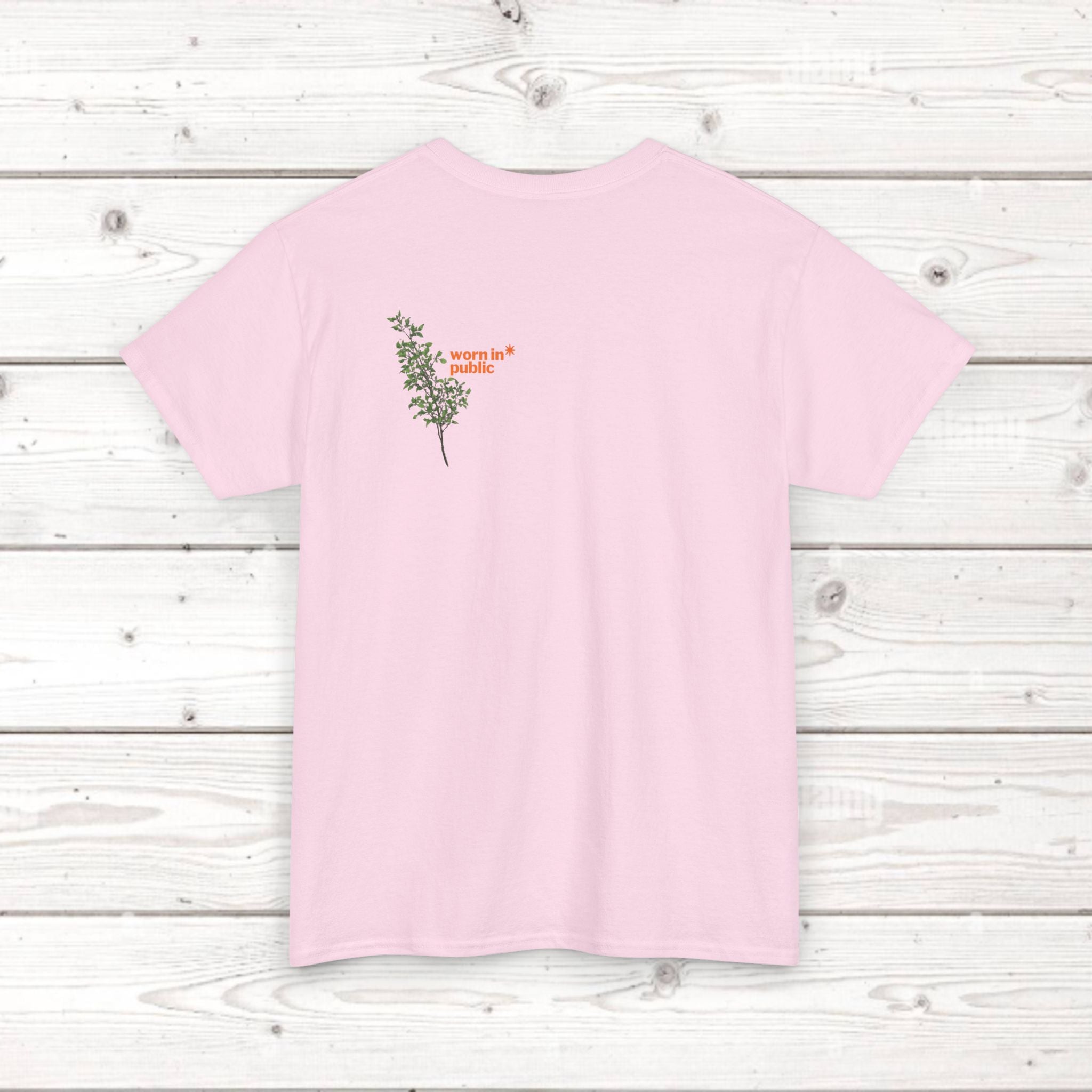 Unisex Botanical Tee — "Feel Free to Be Bored" Graphic T-Shirt