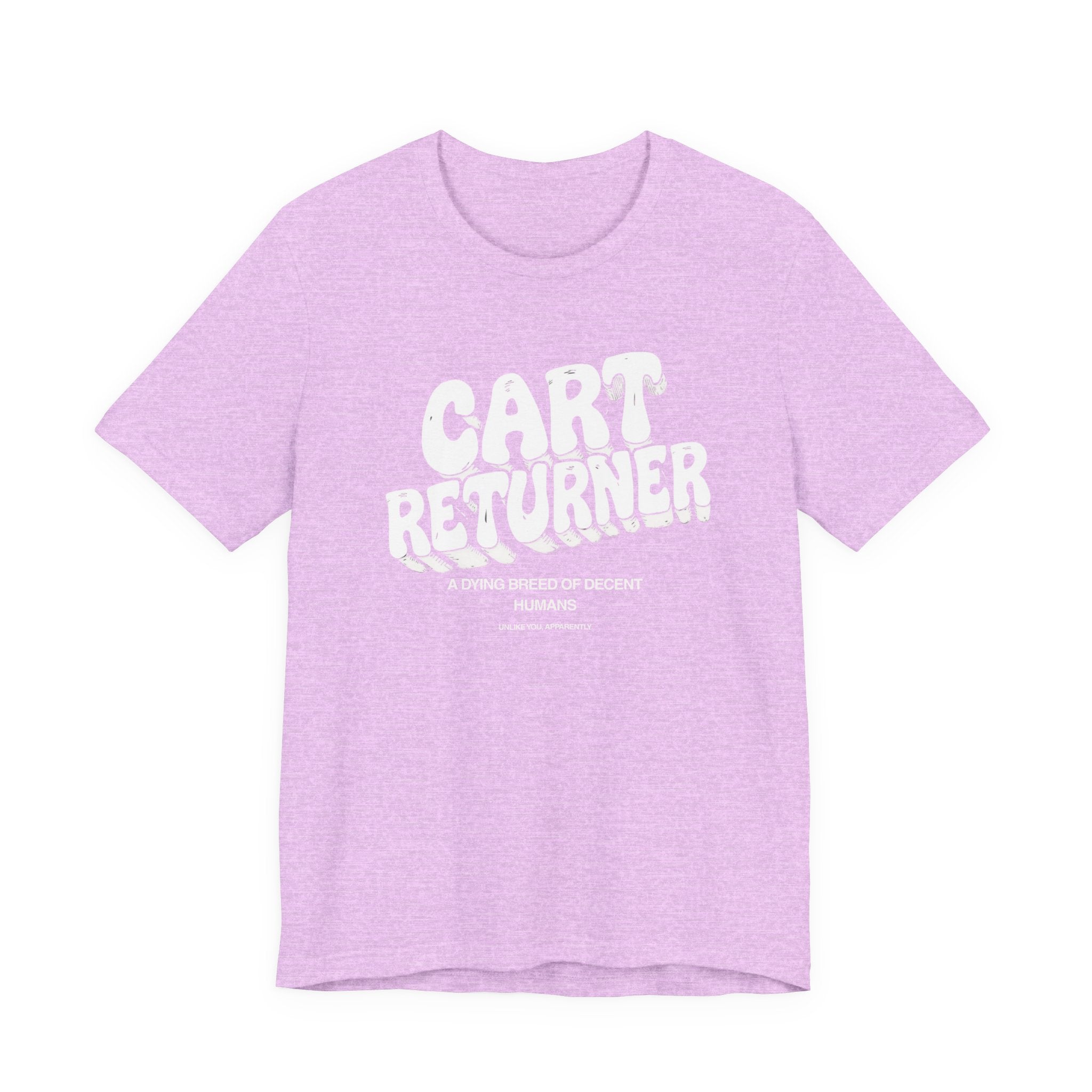 Cart Returner T-Shirt | Funny Grocery Store Humor Tee for Good People