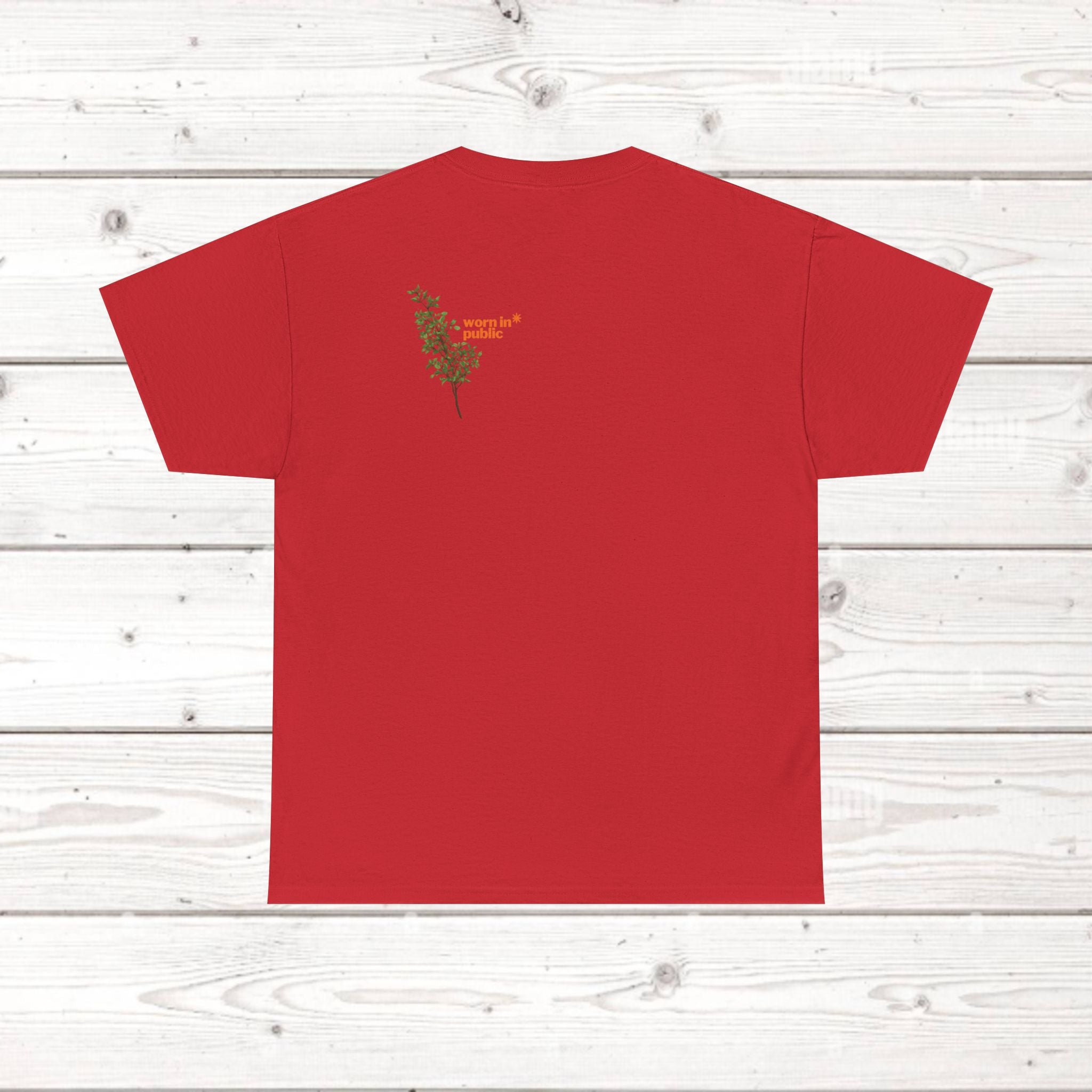 Unisex Botanical Tee — "Feel Free to Be Bored" Graphic T-Shirt