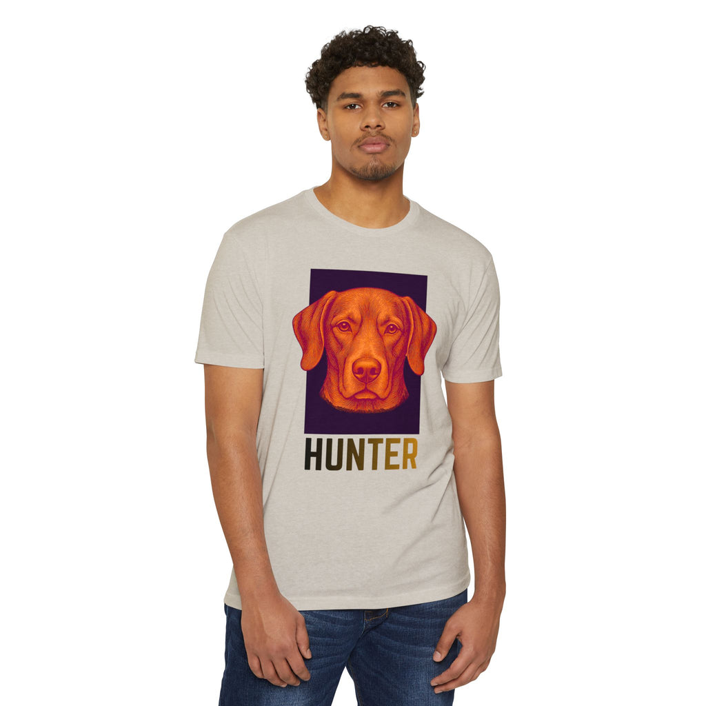 Ultimate Hunter T-Shirt | Retro Vizsla Head Graphic Tee for Dog Lovers