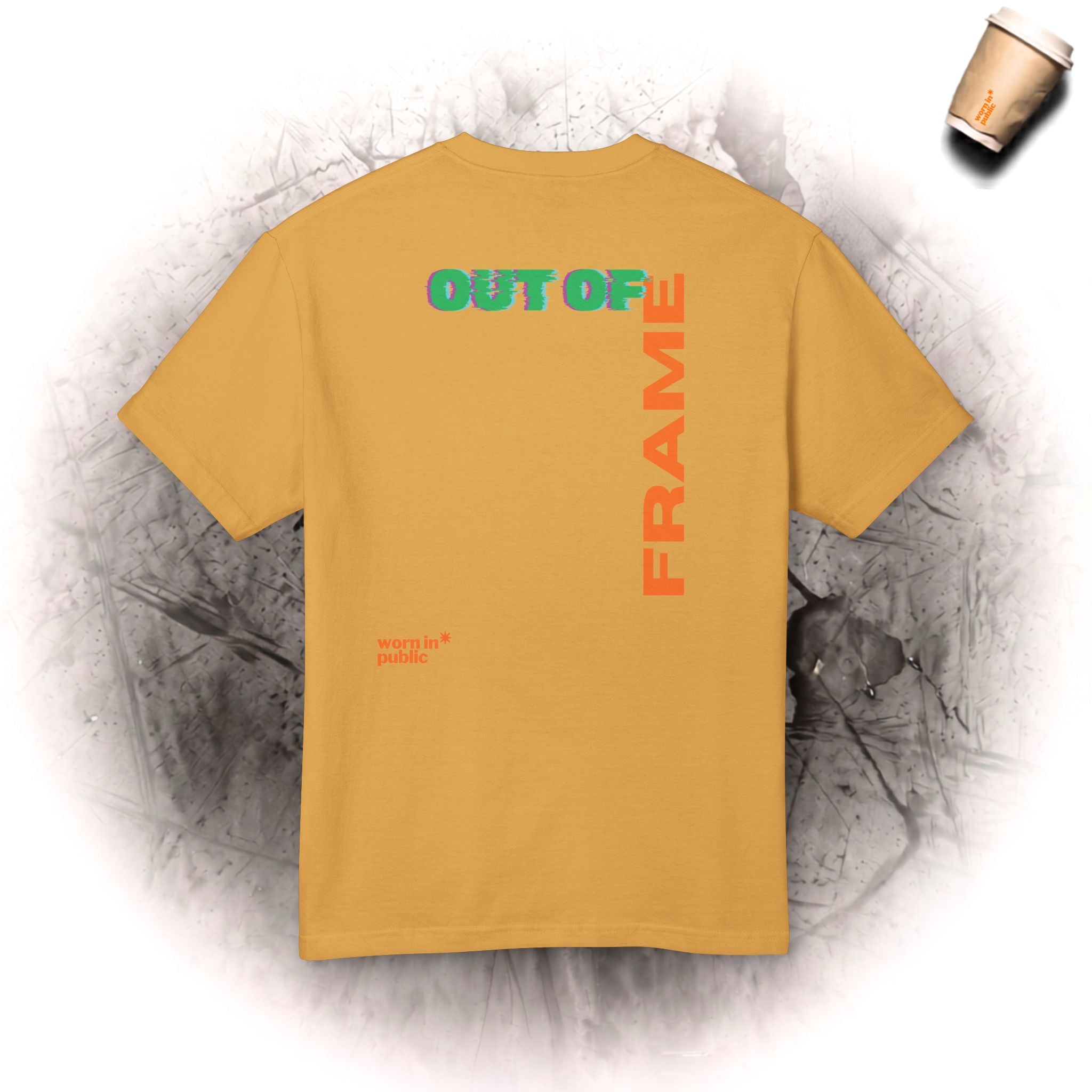 Out of Frame | Graphic Tee for People Who'd Rather Live Than Be Photographed Doing It