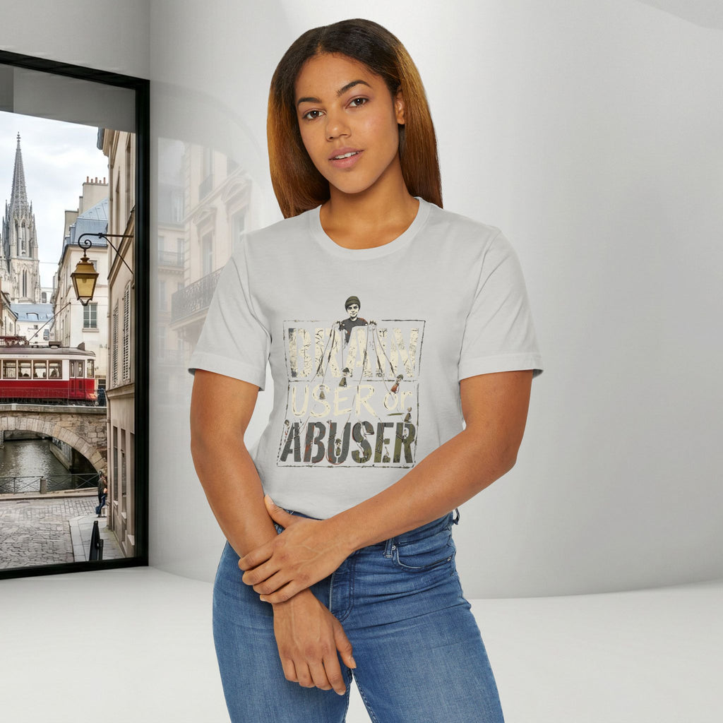 Brain User or Abuser Women's T-Shirt — 'Choose to See' Awareness Tee