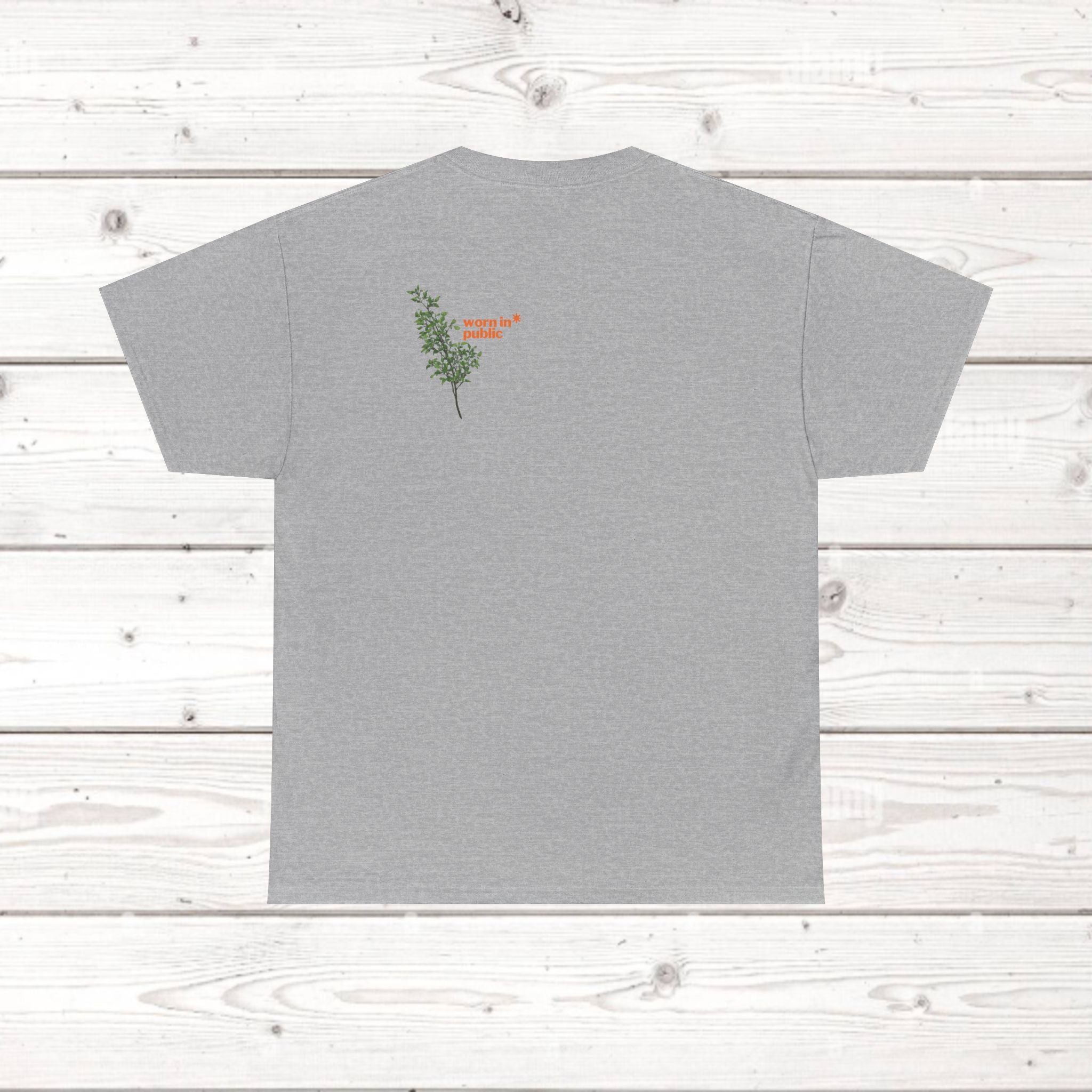 Unisex Botanical Tee — "Feel Free to Be Bored" Graphic T-Shirt