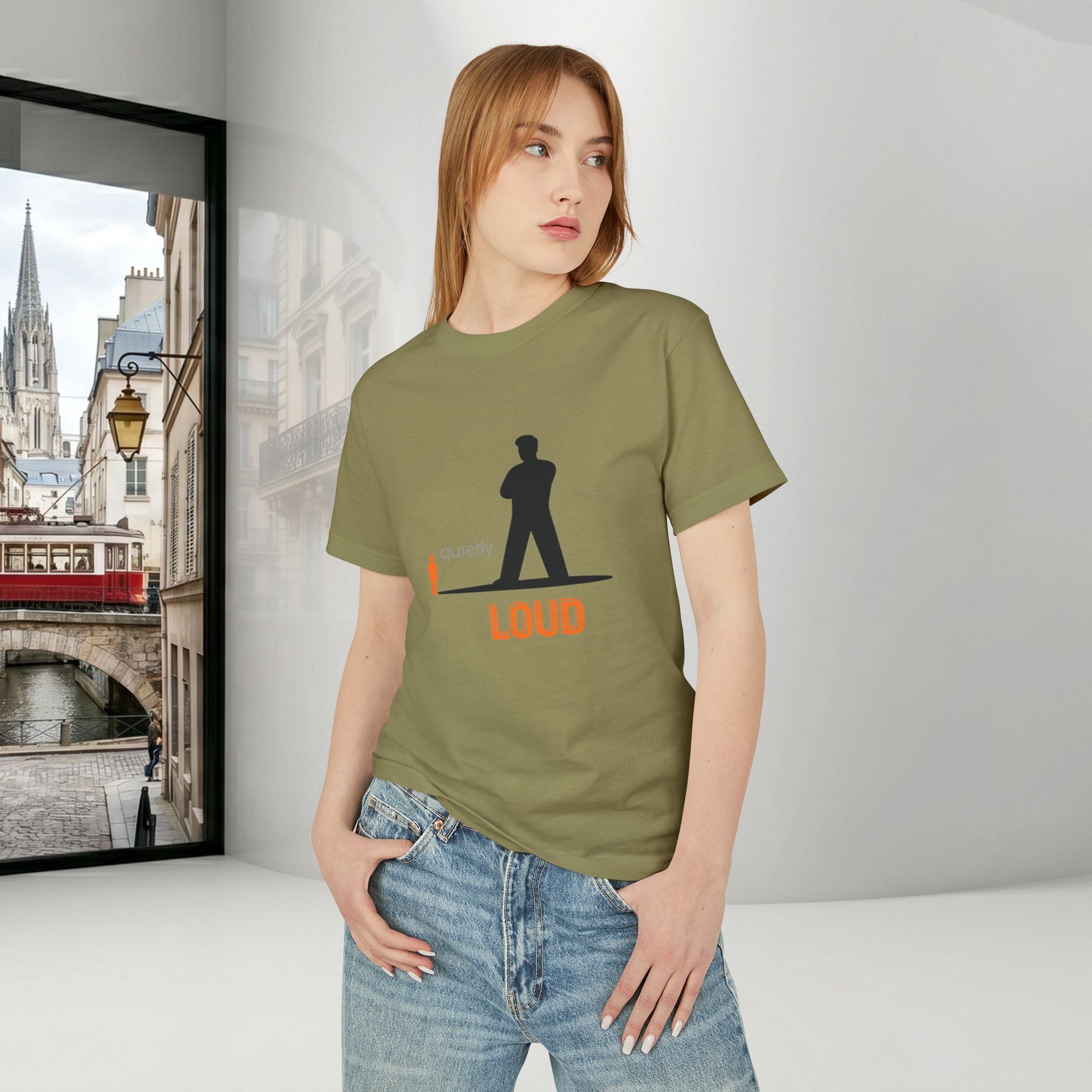 Quietly Loud Unisex Graphic Tee | Statement T-Shirt for the Quietly Powerful