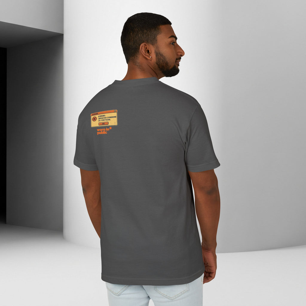 Winging It Retro Computer Unisex Tee — Funny Vintage Tech Graphic T-Shirt