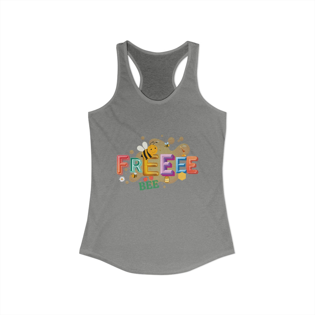 Free Bee Women's Racerback Tank Top | Lightweight Women's Ideal Top
