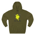 No Bro, Don't Bother Hoodie | Melting Smile Graphic Fleece Pullover