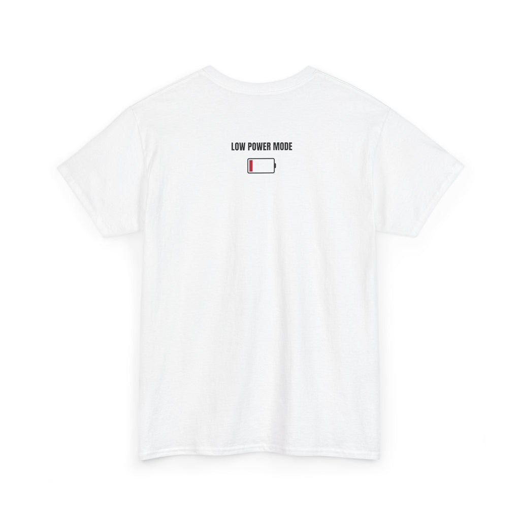 Low Battery Social Battery T-Shirt | Funny Introvert Graphic Tee